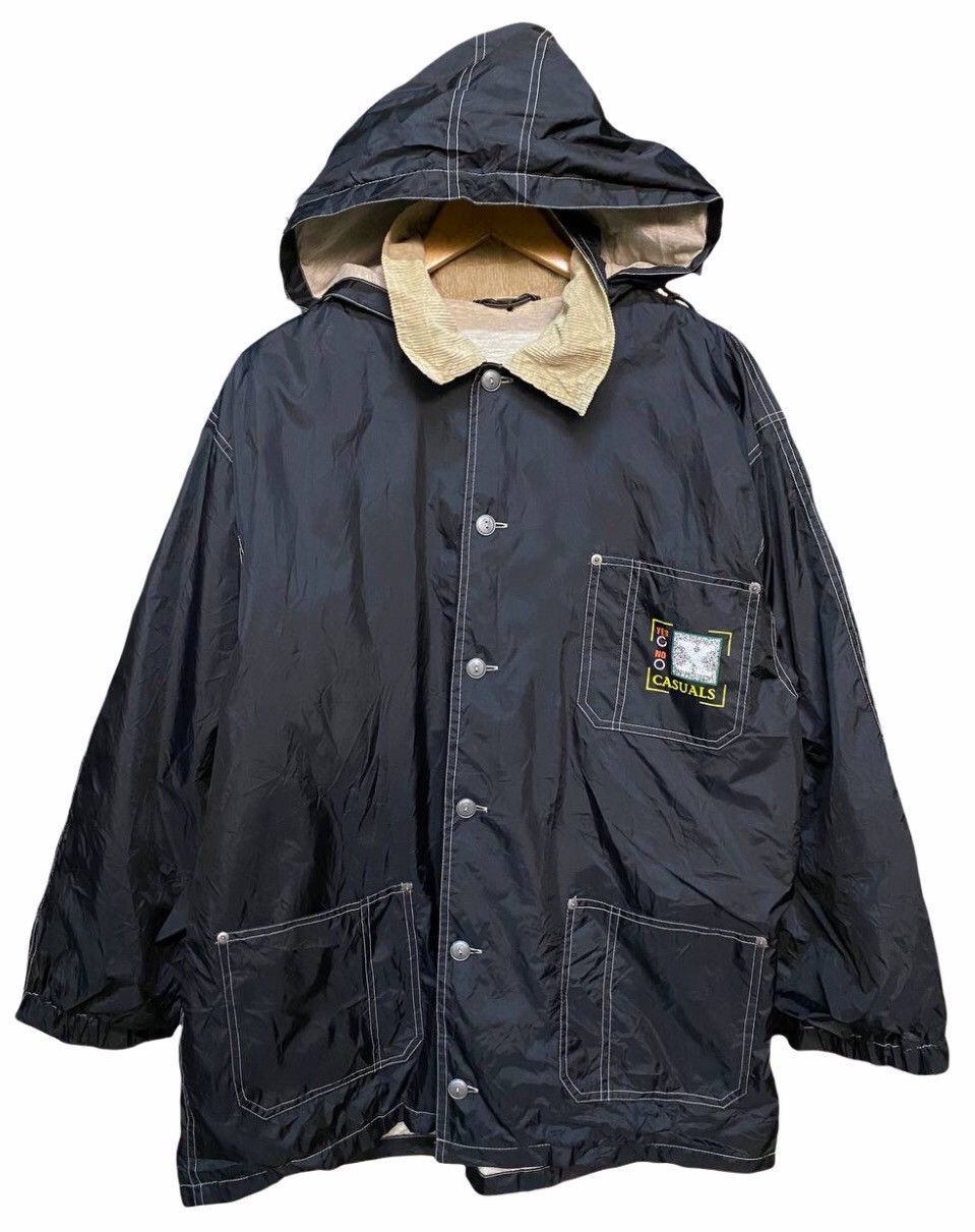 Japanese Brand CASUAL HOODED WINDBREAKER JACKET Size US L / EU 52-54 / 3 - 1 Thumbnail
