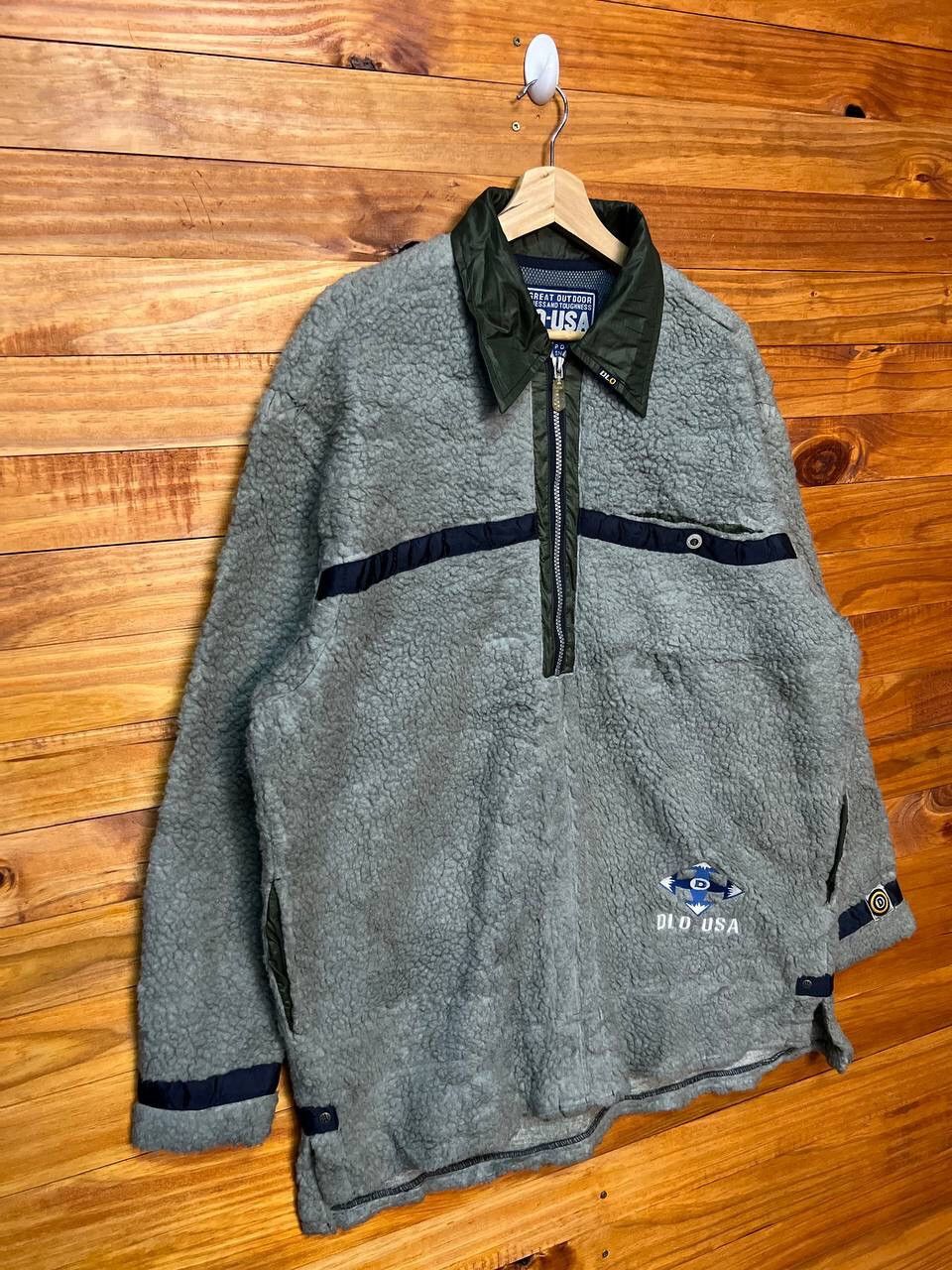 Vintage DLO-USA OUTDOOR WINTER FLEECE JACKET Size US XL / EU 56 / 4 - 2 Thumbnail