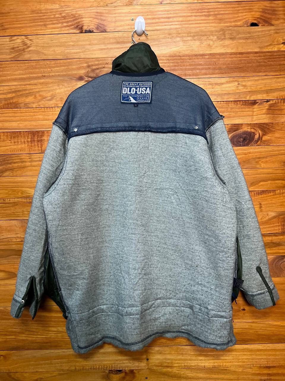 Vintage DLO-USA OUTDOOR WINTER FLEECE JACKET Size US XL / EU 56 / 4 - 14 Thumbnail
