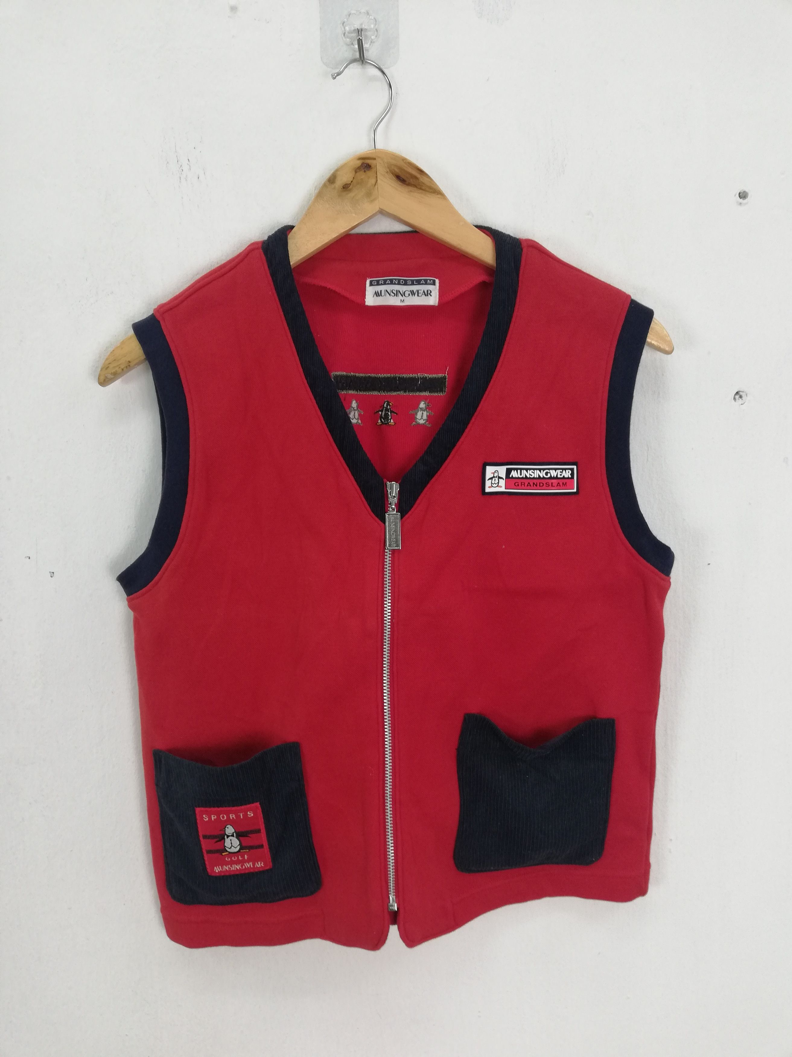 GOLF MUNSING WEAR VINTAGE VEST #19