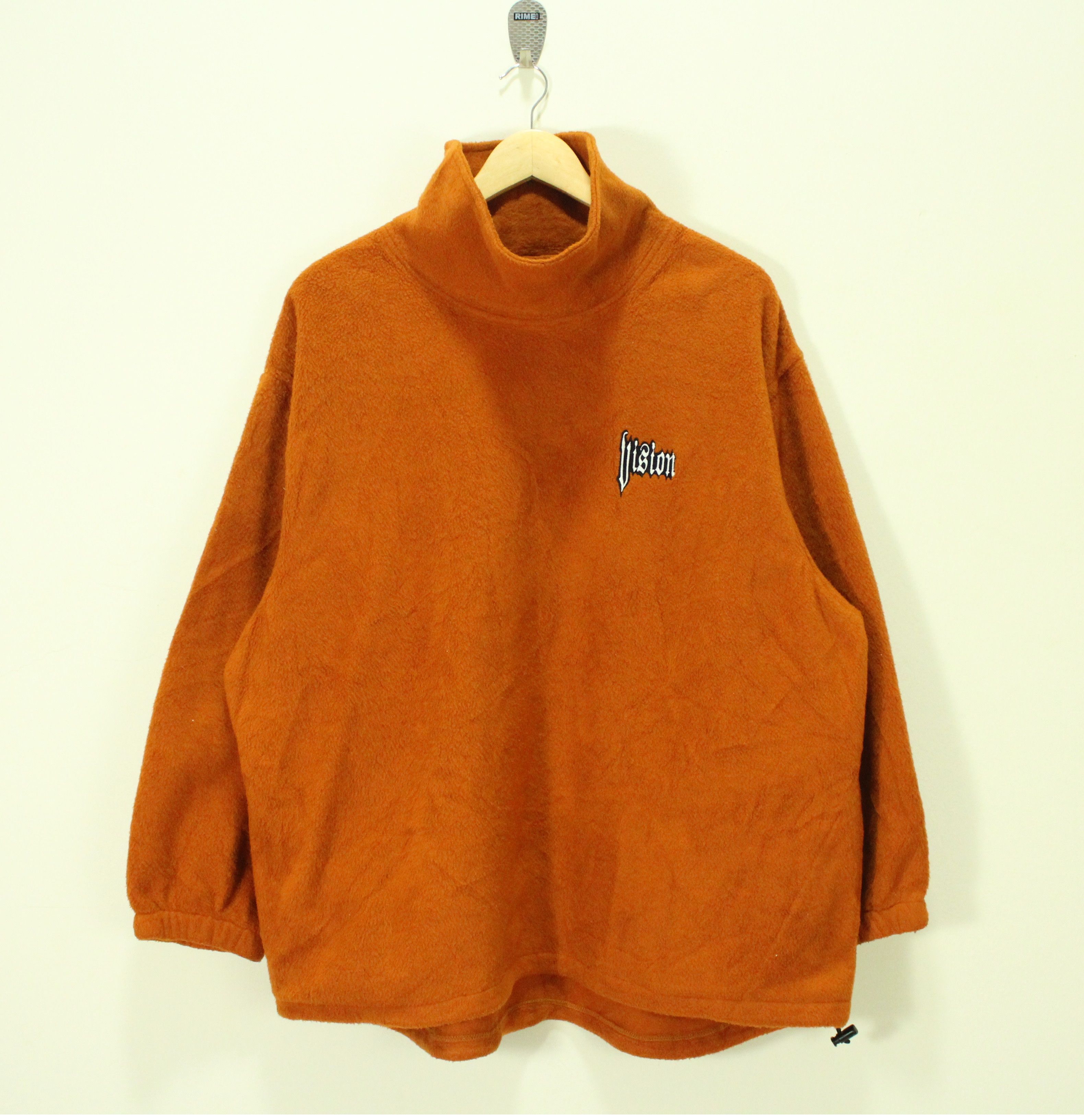 Vintage Vintage VISION Fleece Pullover Baggy Oversize Size US L / EU 52-54 / 3 - 2 Thumbnail