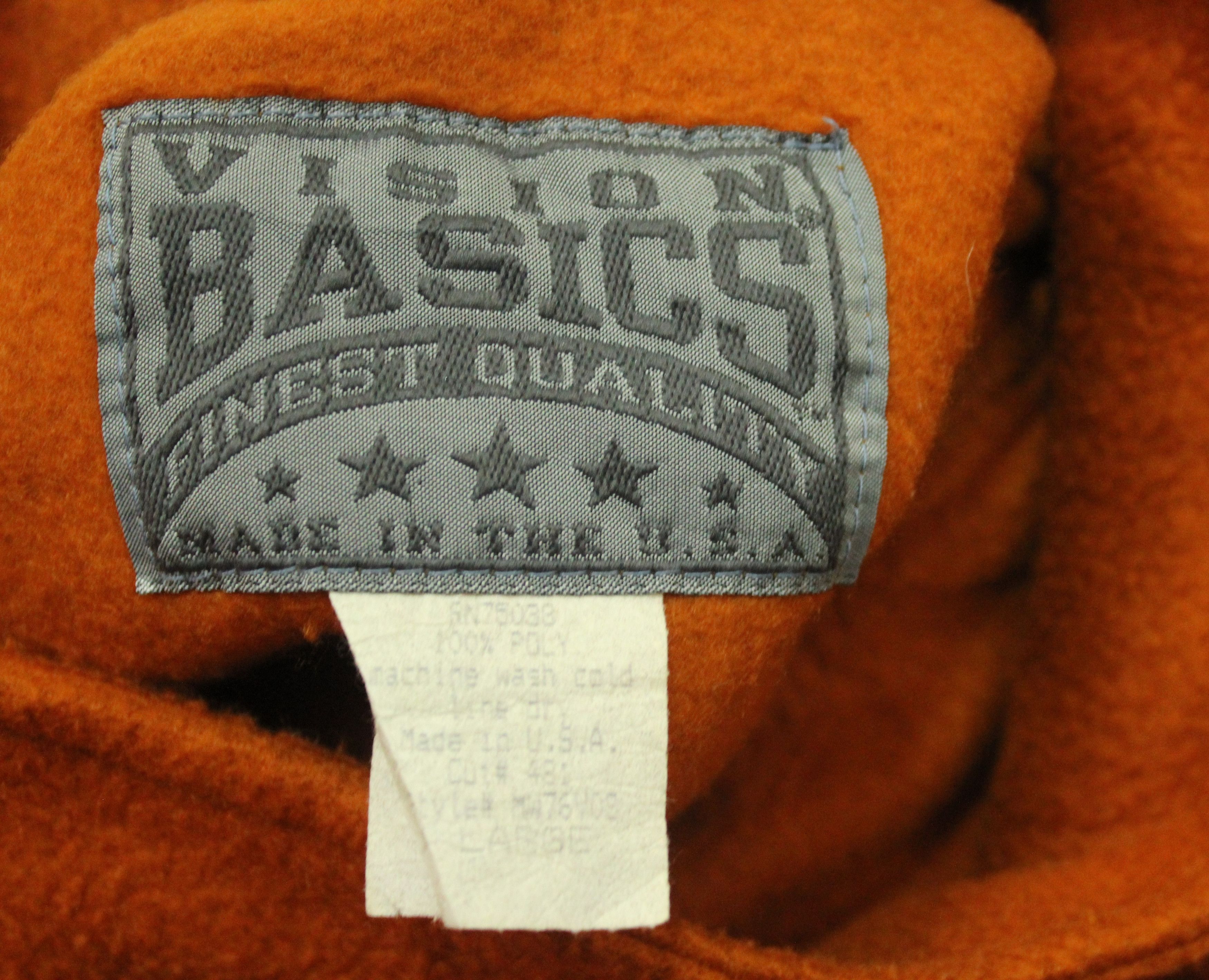 Vintage Vintage VISION Fleece Pullover Baggy Oversize Size US L / EU 52-54 / 3 - 8 Thumbnail