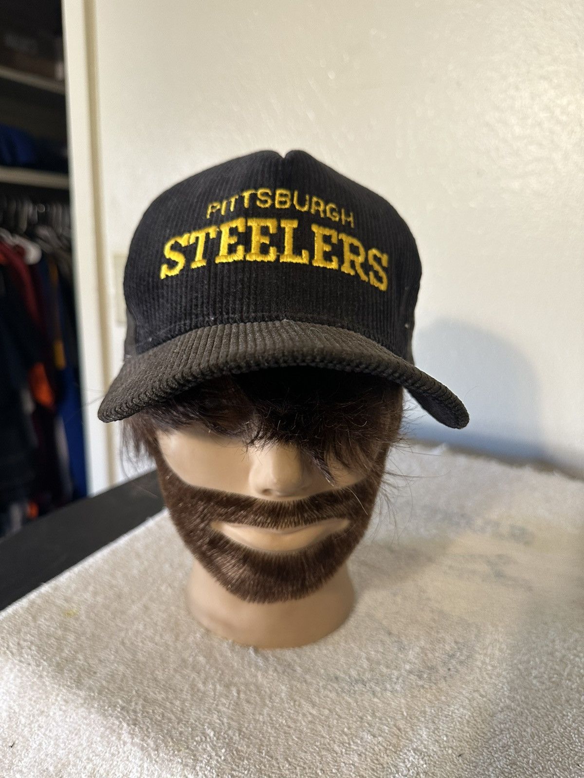 corduroy steelers hat