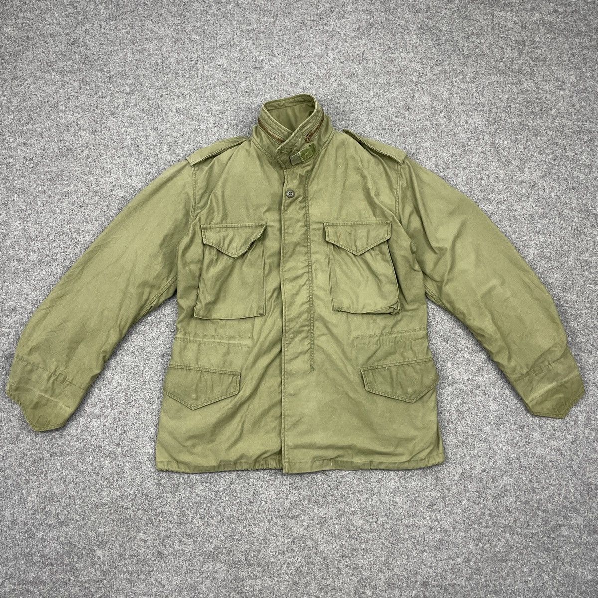 Vintage Vintage Distressed Military Jacket Size US M / EU 48-50 / 2 - 1 Thumbnail