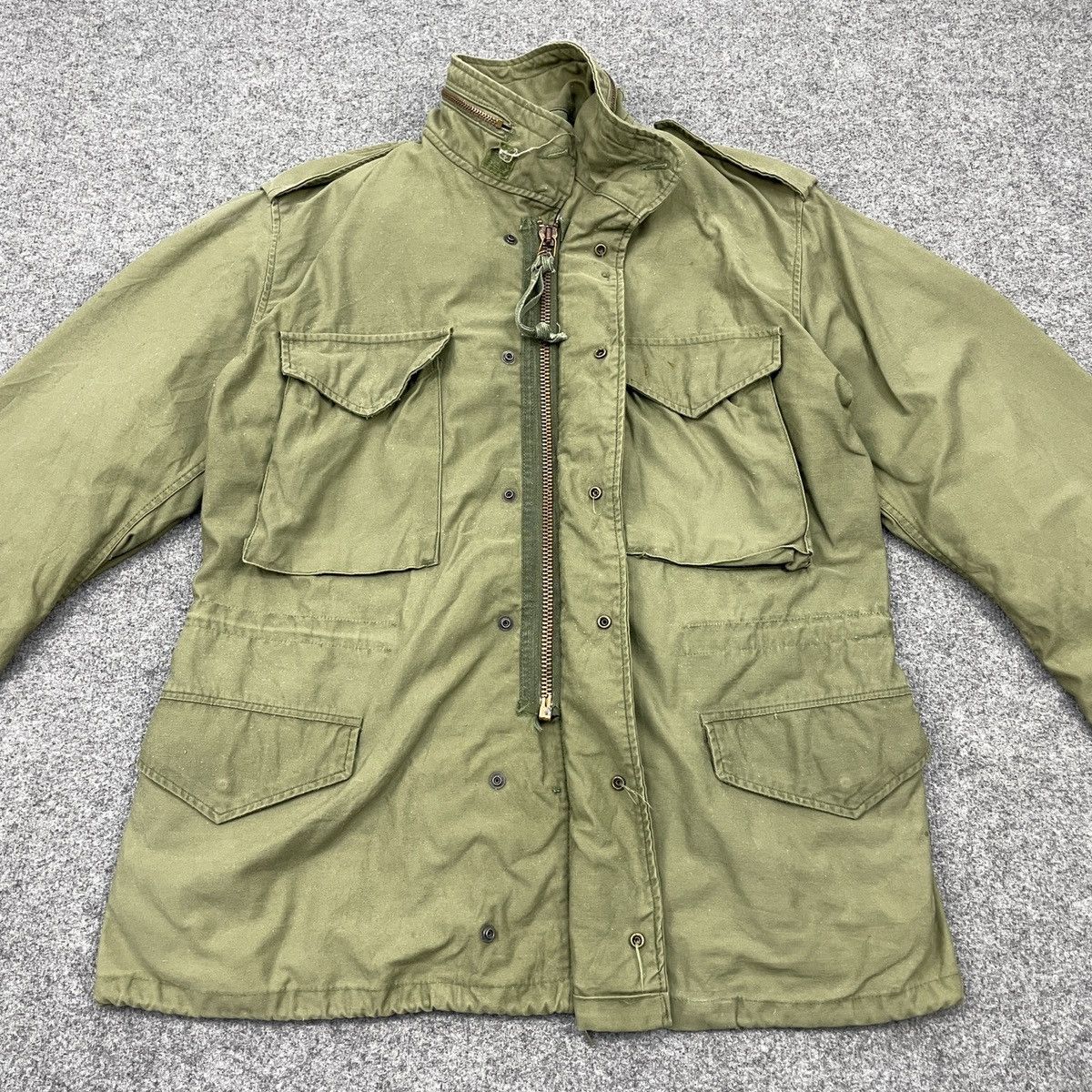Vintage Vintage Distressed Military Jacket Size US M / EU 48-50 / 2 - 6 Thumbnail