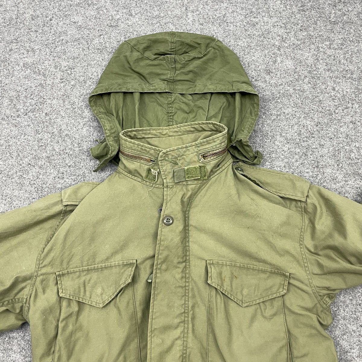 Vintage Vintage Distressed Military Jacket Size US M / EU 48-50 / 2 - 16 Thumbnail
