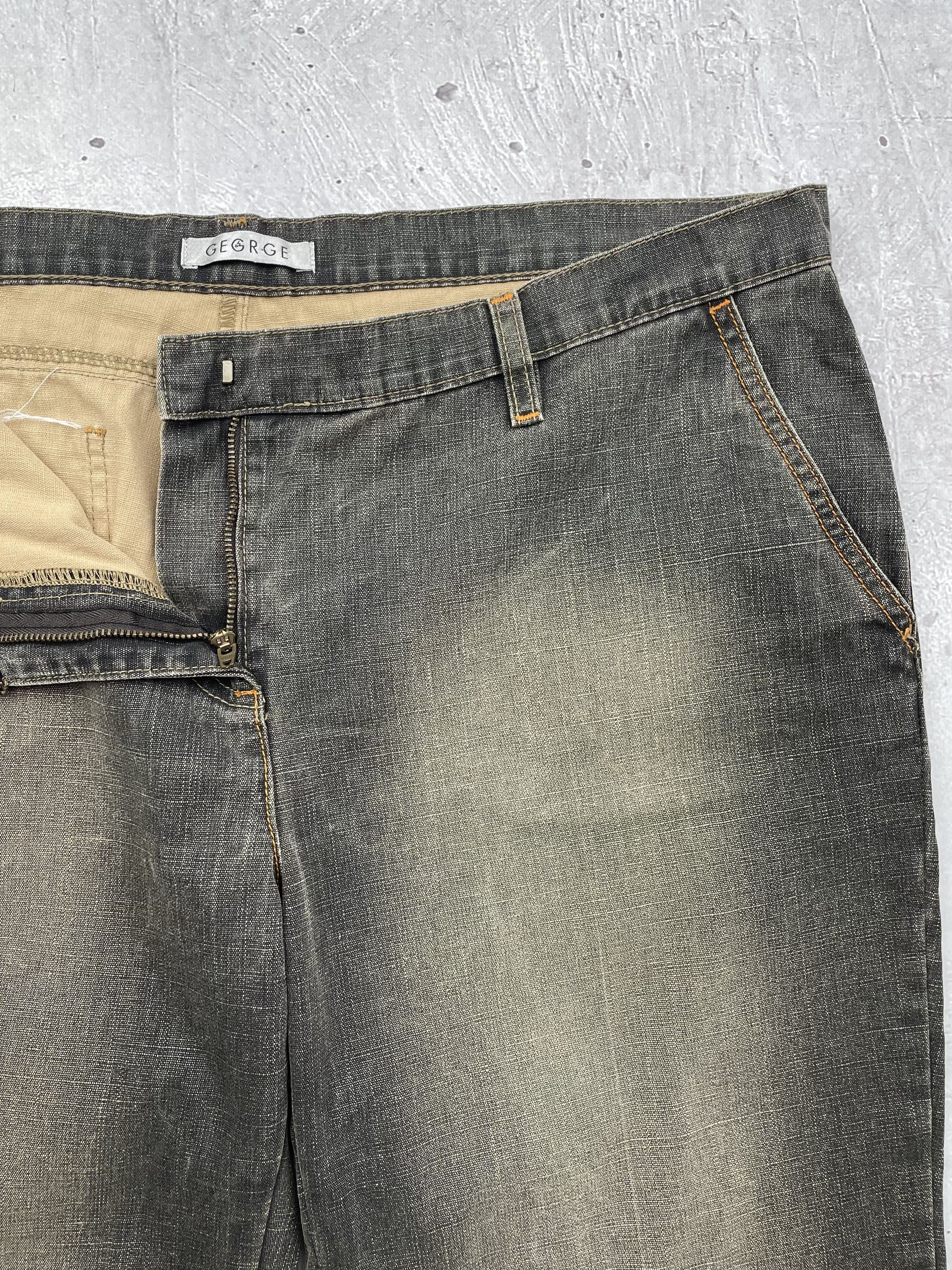 Japanese Brand × Vintage Vintage Flared Jeans Size 34" / US 12 / IT 48 - 4 Thumbnail