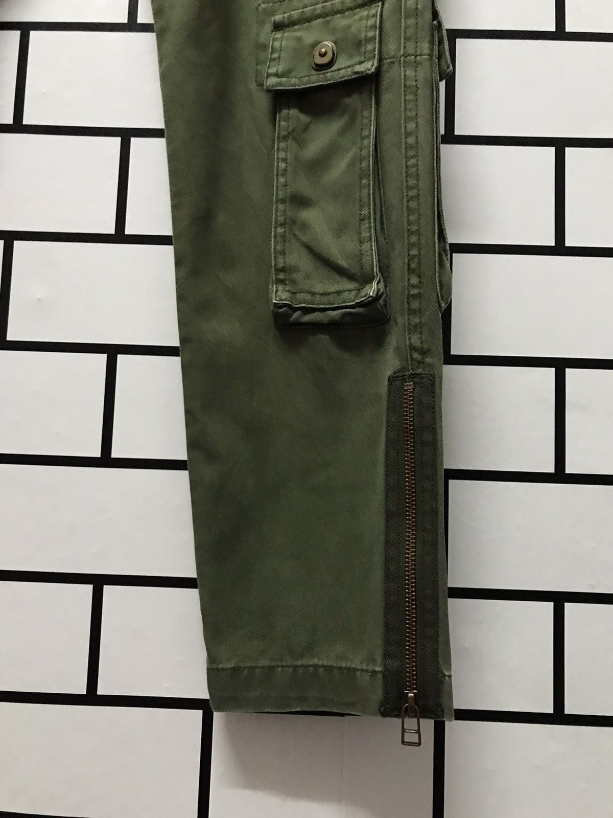 Designer × Japanese Brand Purple & Yellow Japan Cargo Multi Pocket Pants Size US 30 / EU 46 - 11 Thumbnail