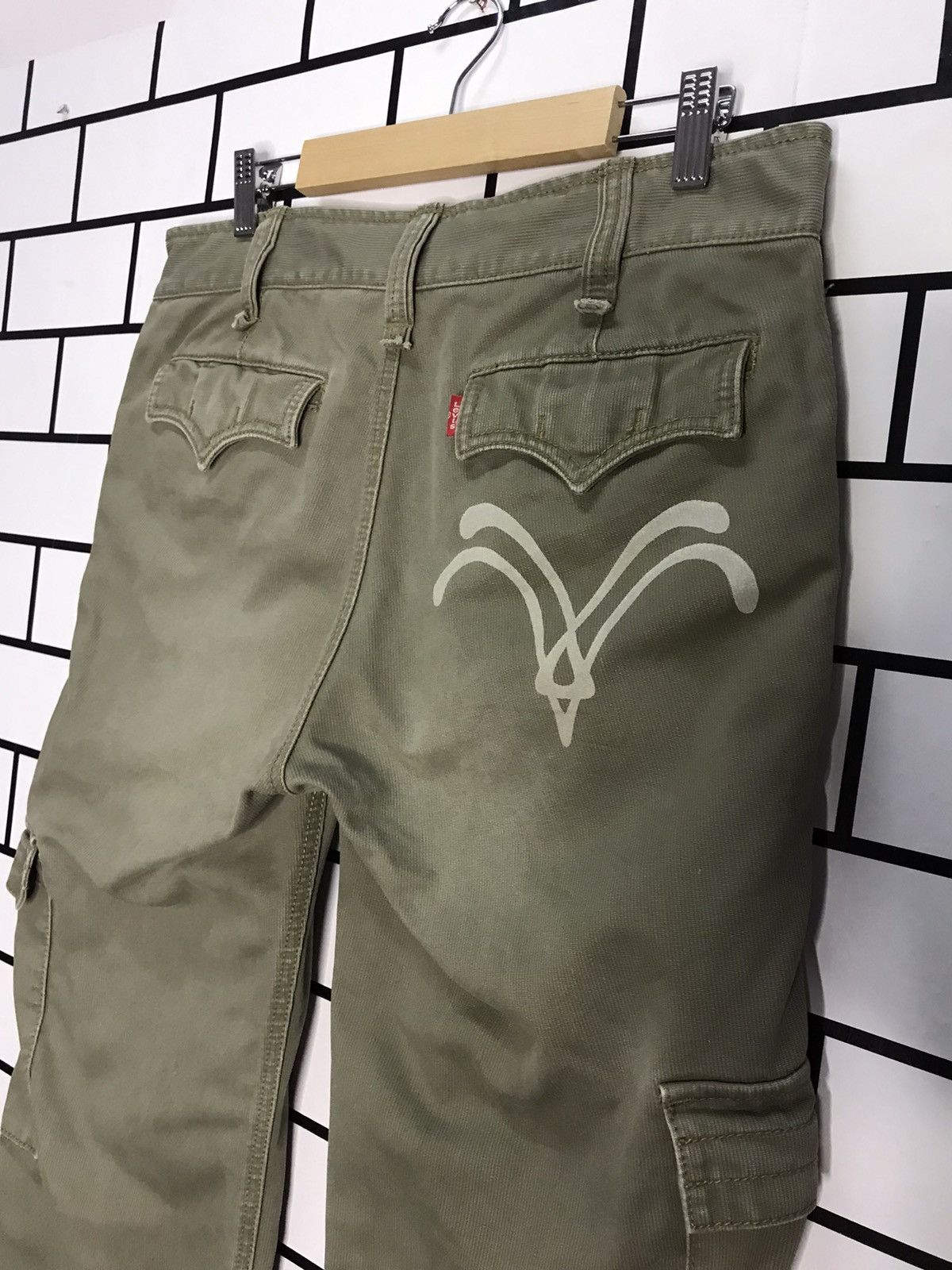 Levi's × Vintage Vintage Levi’s Cargo Combat Multi Pocket Thick Pants Size US 32 / EU 48 - 14 Thumbnail