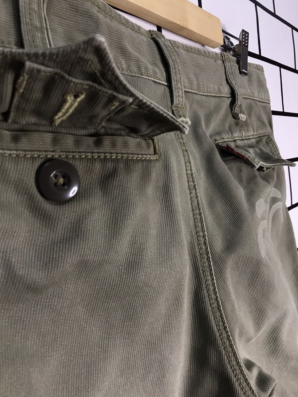 Levi's × Vintage Vintage Levi’s Cargo Combat Multi Pocket Thick Pants Size US 32 / EU 48 - 17 Thumbnail