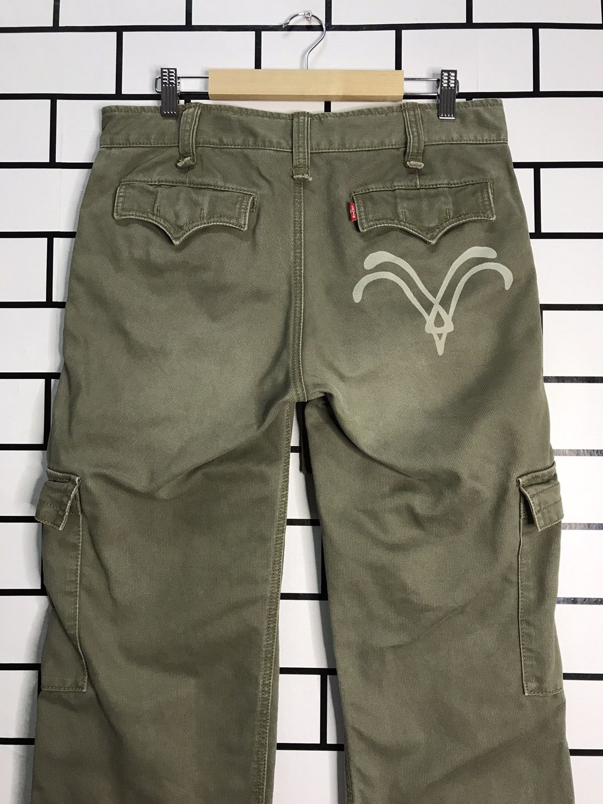 Levi's × Vintage Vintage Levi’s Cargo Combat Multi Pocket Thick Pants Size US 32 / EU 48 - 12 Thumbnail