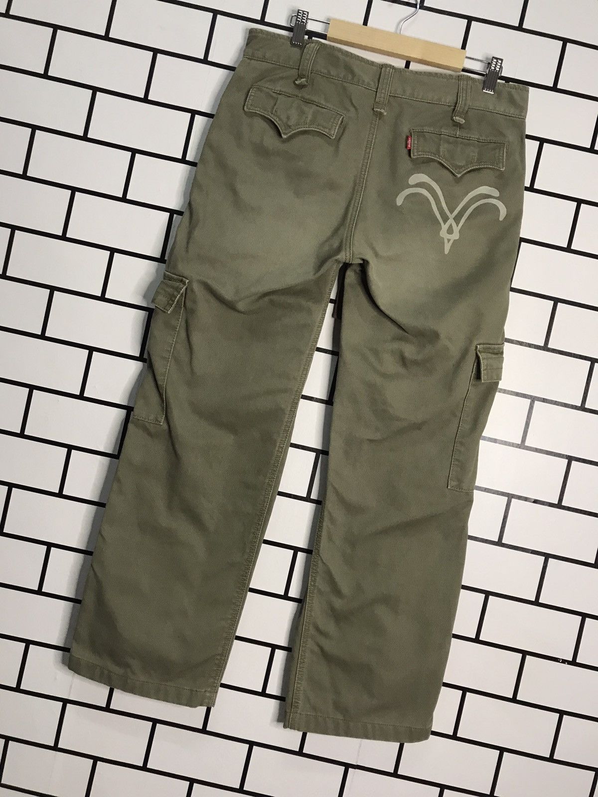 Levi's × Vintage Vintage Levi’s Cargo Combat Multi Pocket Thick Pants Size US 32 / EU 48 - 11 Thumbnail