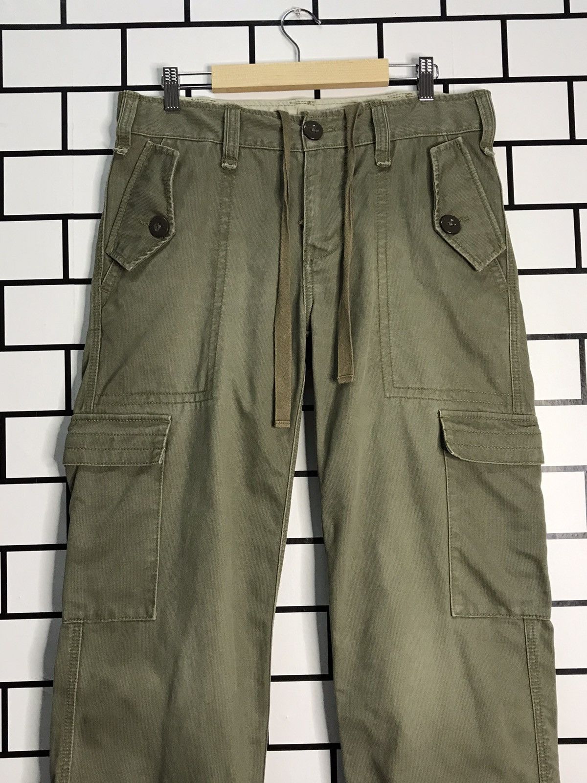 Levi's × Vintage Vintage Levi’s Cargo Combat Multi Pocket Thick Pants Size US 32 / EU 48 - 5 Thumbnail