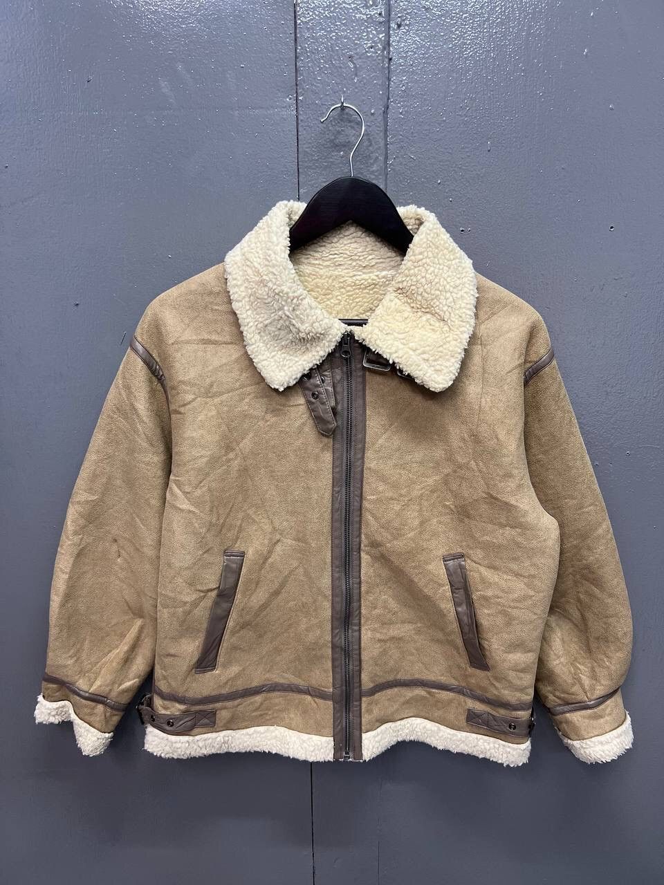 Japanese Brand SHEARLING JACKET Size US M / EU 48-50 / 2 - 1 Thumbnail