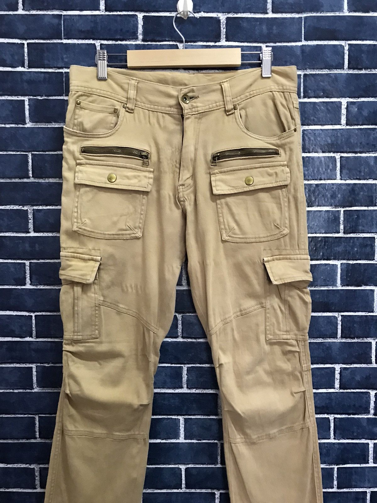 Designer × Japanese Brand Semantic Design Japan Cargo Bush Pants Skinny stretchable Size US 31 - 2 Thumbnail
