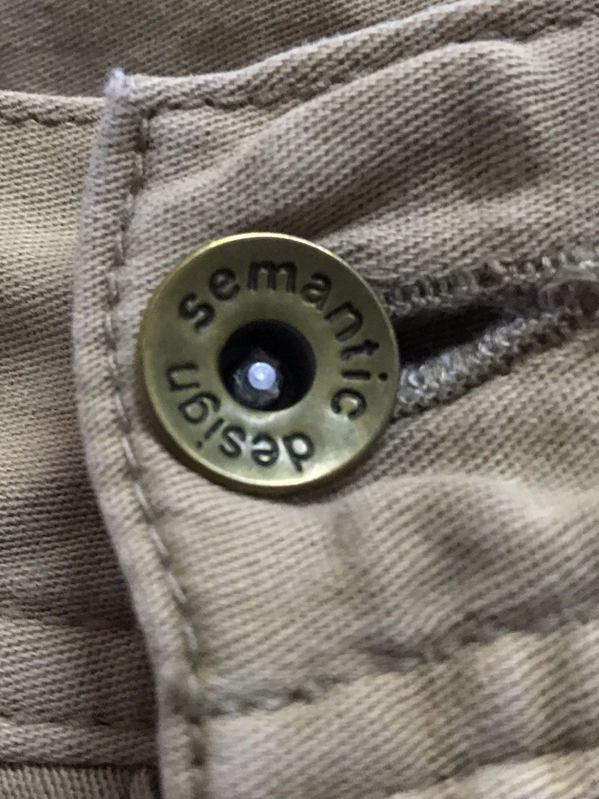 Designer × Japanese Brand Semantic Design Japan Cargo Bush Pants Skinny stretchable Size US 31 - 11 Thumbnail