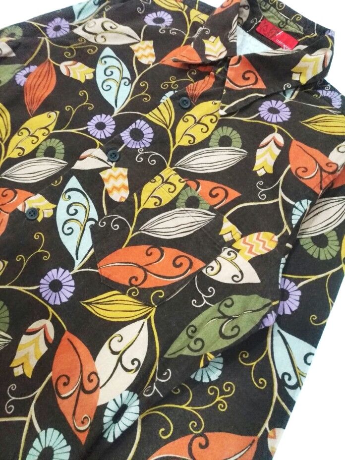 Designer × Japanese Brand VERY RARE! 291295=HOMME FLORAL L/SLEEVE SHIRT Size US S / EU 44-46 / 1 - 6 Thumbnail
