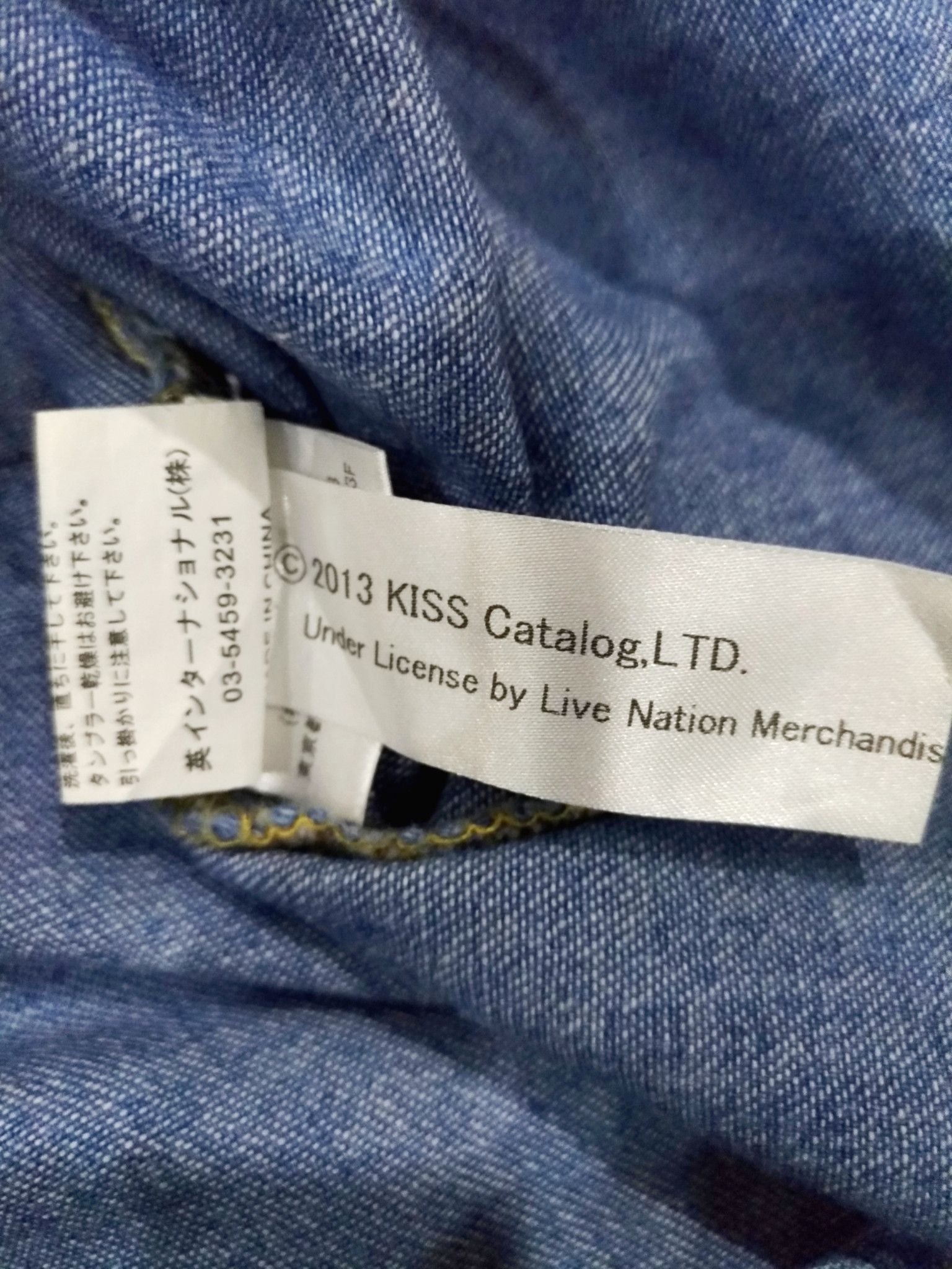 Japanese Brand × KISS RARE! MONKEY BITE x KISS REPRO "ALIVE IN '79" DENIM WESTERN Size US M / EU 48-50 / 2 - 8 Thumbnail