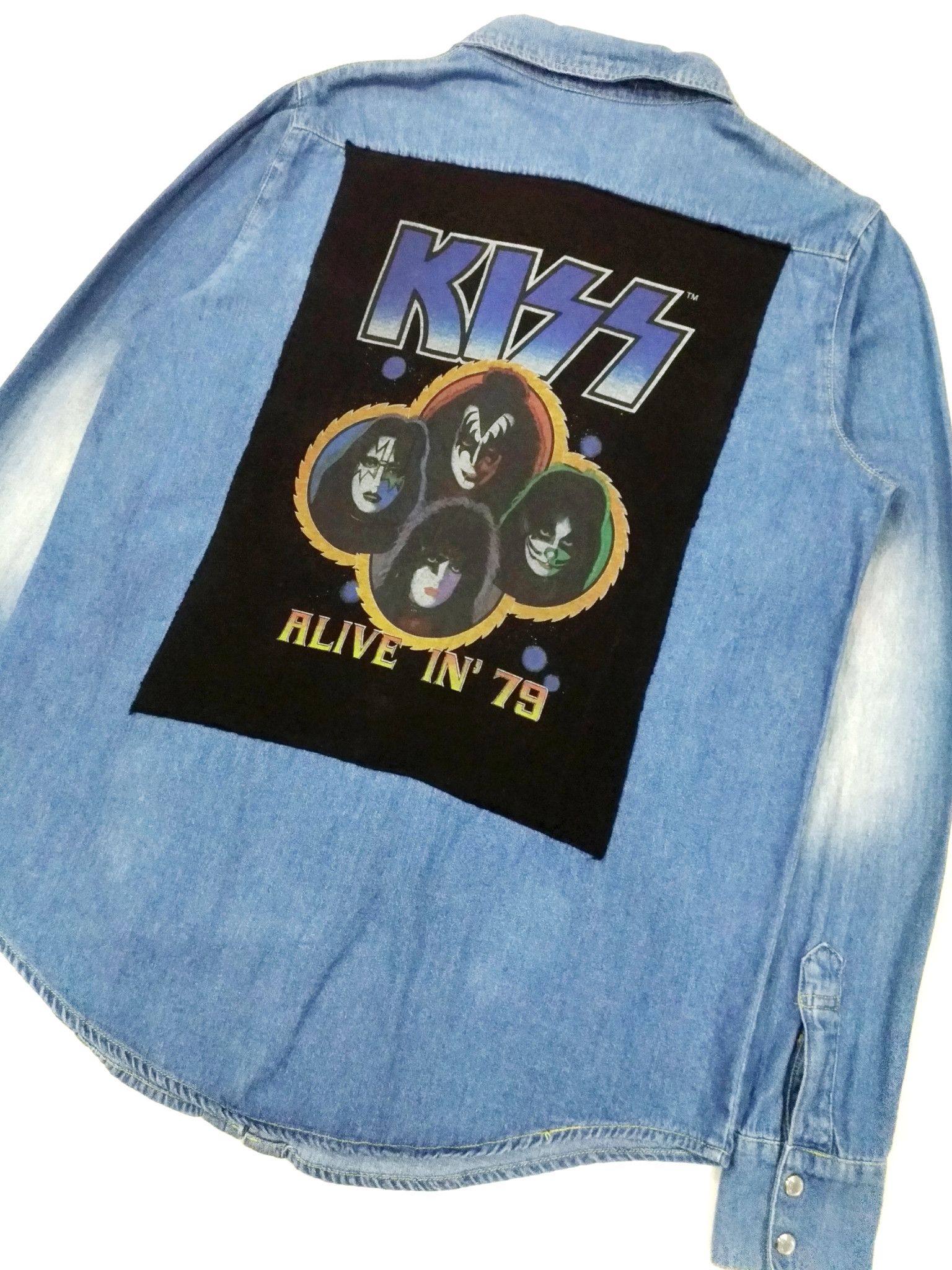 Japanese Brand × KISS RARE! MONKEY BITE x KISS REPRO "ALIVE IN '79" DENIM WESTERN Size US M / EU 48-50 / 2 - 3 Thumbnail