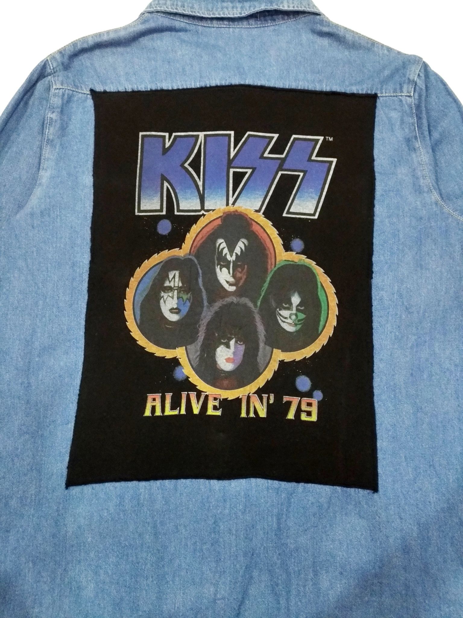 Japanese Brand × KISS RARE! MONKEY BITE x KISS REPRO "ALIVE IN '79" DENIM WESTERN Size US M / EU 48-50 / 2 - 5 Thumbnail