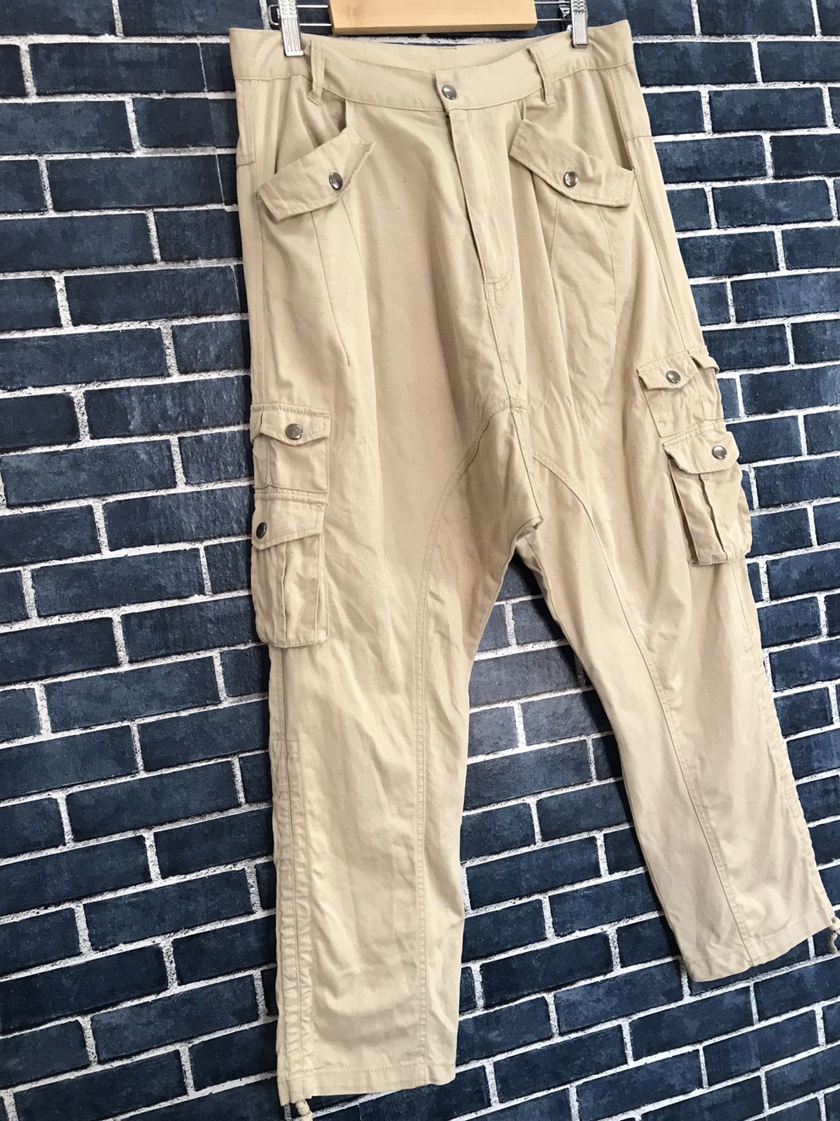 Designer × Japanese Brand Japan Brand Evo+Revo Multi Pocket Cargo Baggy Pants Size US 31 - 3 Thumbnail