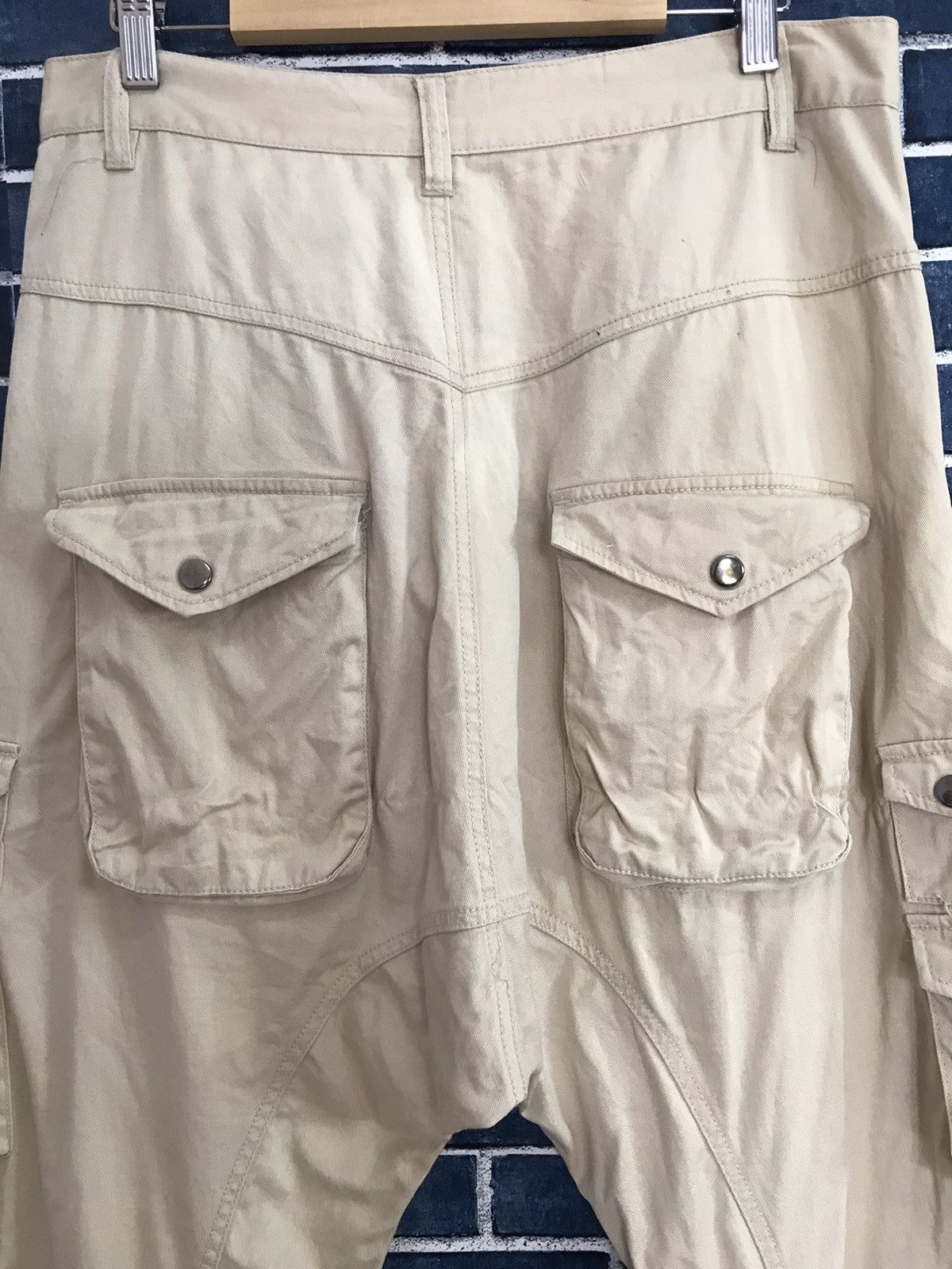 Designer × Japanese Brand Japan Brand Evo+Revo Multi Pocket Cargo Baggy Pants Size US 31 - 13 Thumbnail