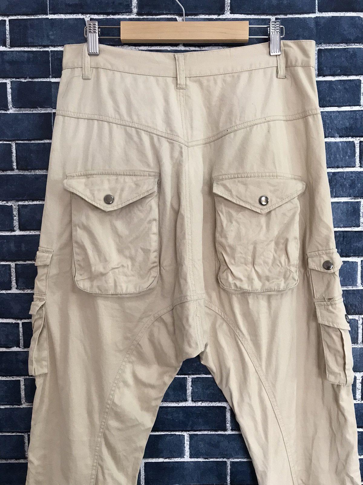 Designer × Japanese Brand Japan Brand Evo+Revo Multi Pocket Cargo Baggy Pants Size US 31 - 10 Thumbnail