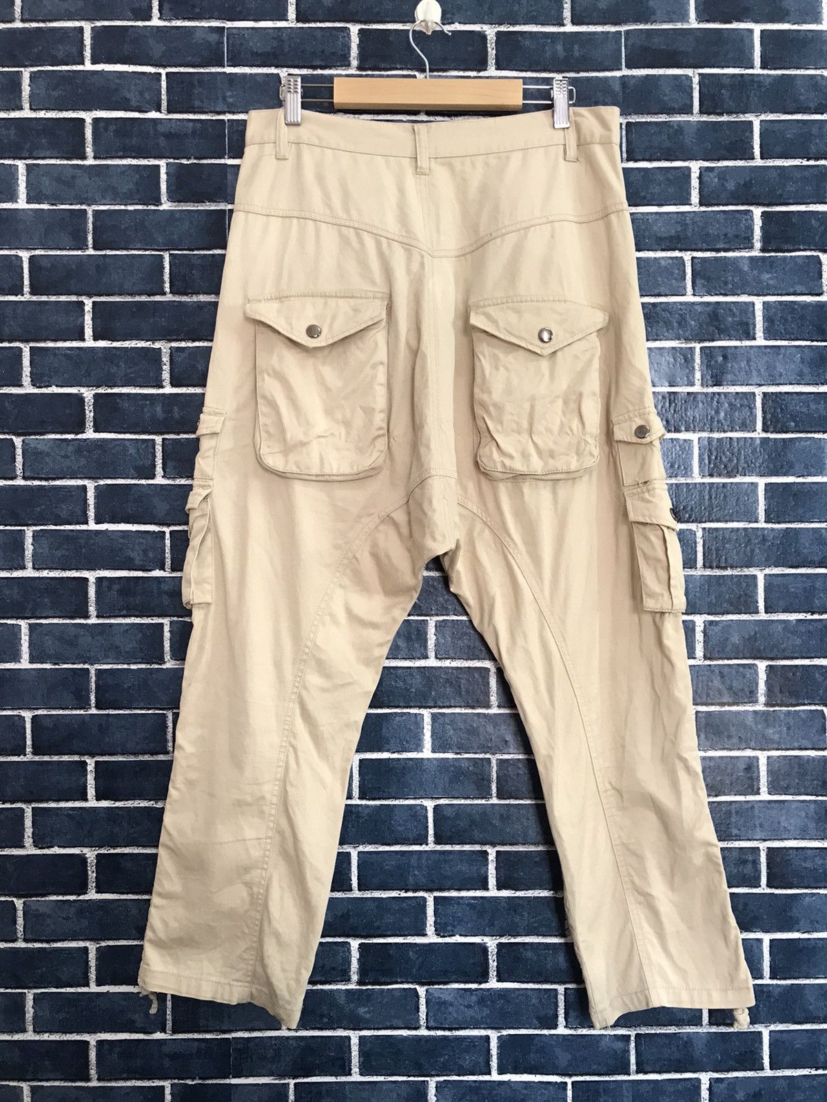 Designer × Japanese Brand Japan Brand Evo+Revo Multi Pocket Cargo Baggy Pants Size US 31 - 9 Thumbnail