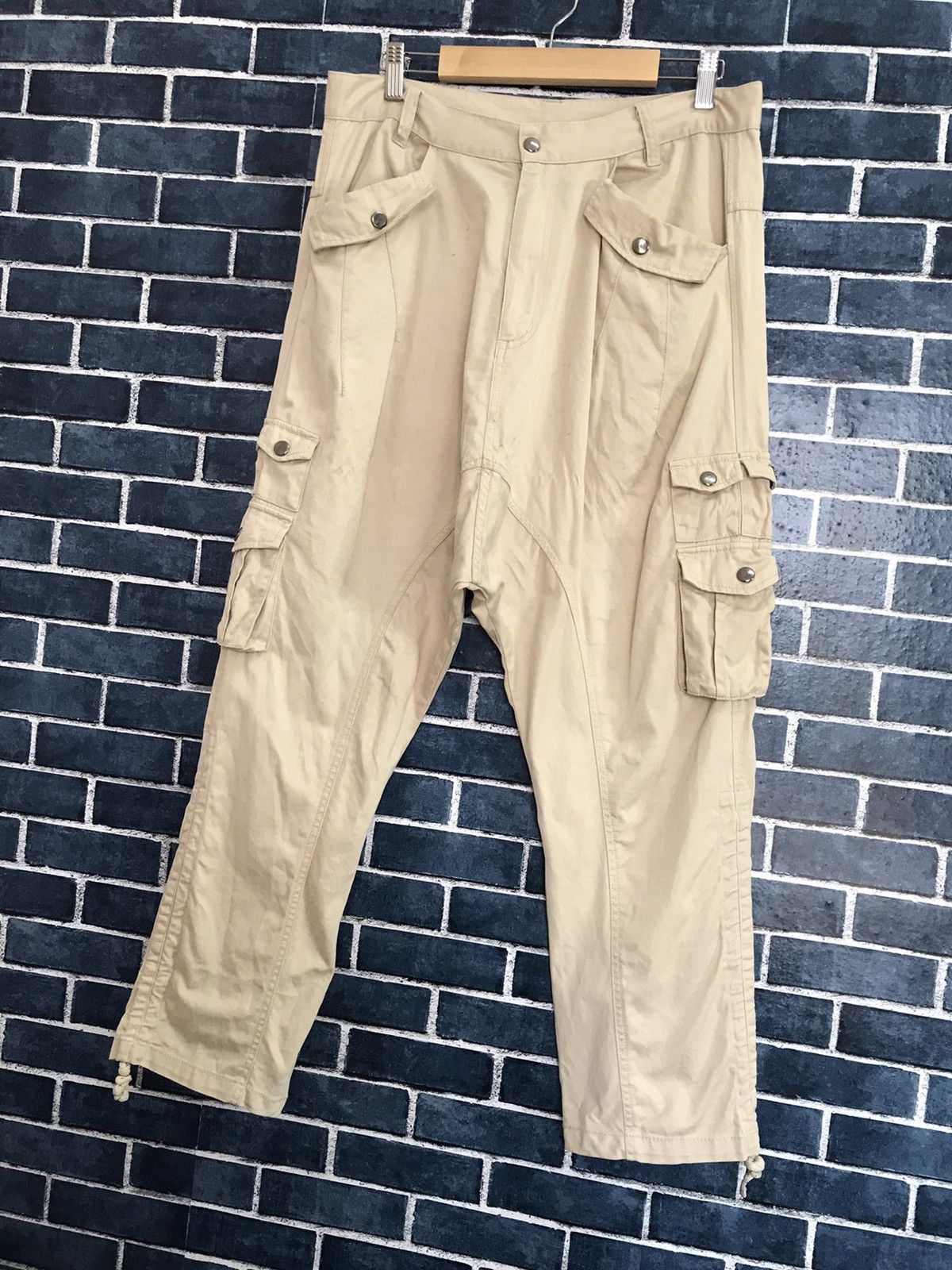 Designer × Japanese Brand Japan Brand Evo+Revo Multi Pocket Cargo Baggy Pants Size US 31 - 2 Thumbnail