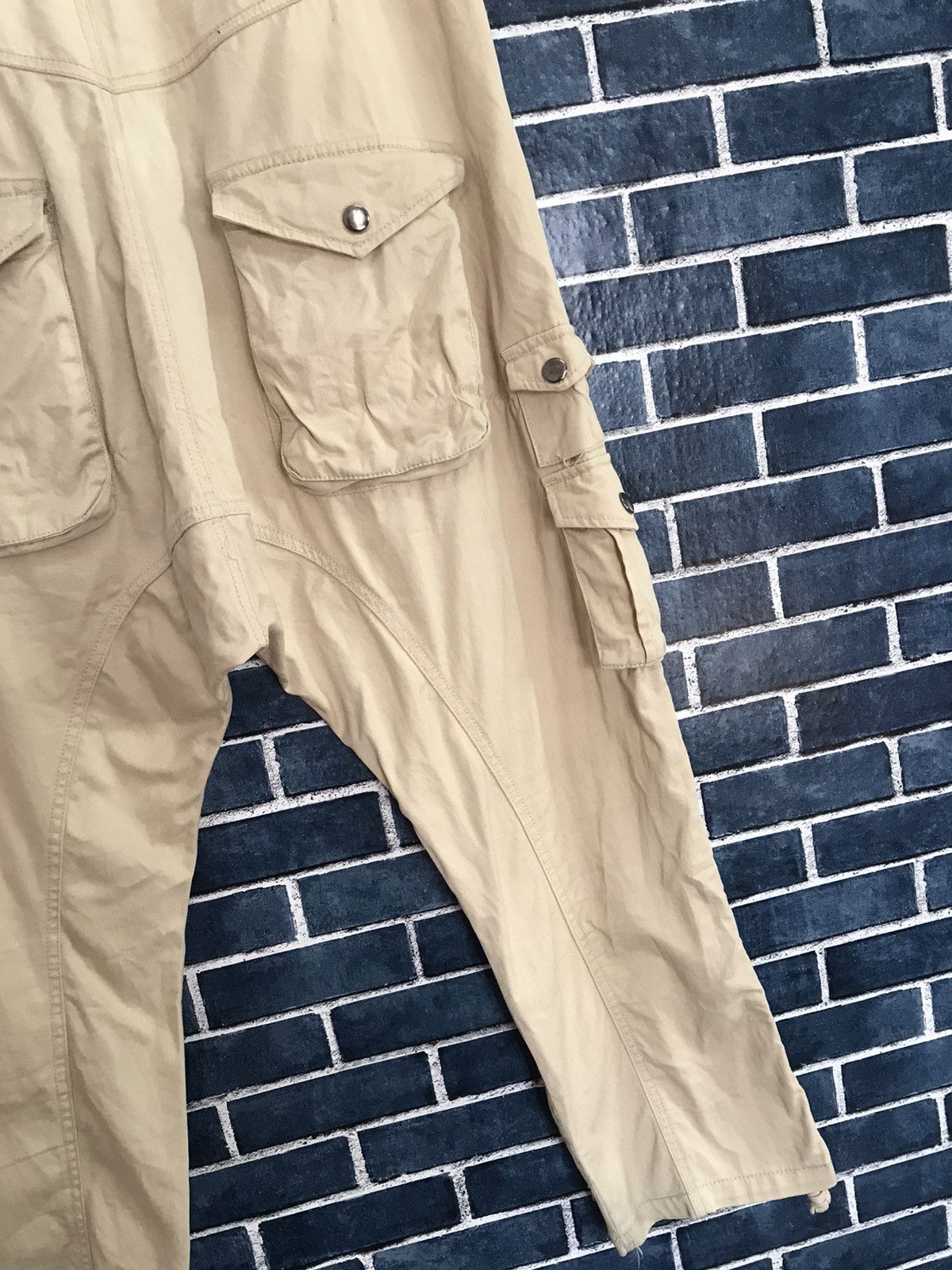 Designer × Japanese Brand Japan Brand Evo+Revo Multi Pocket Cargo Baggy Pants Size US 31 - 12 Thumbnail