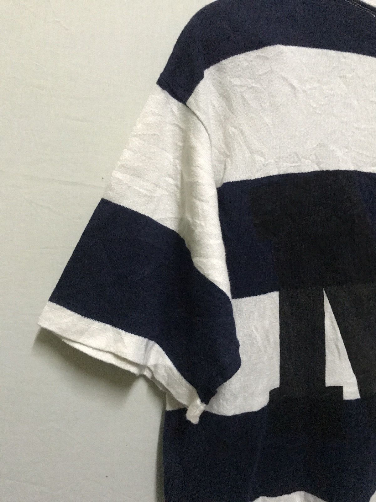 Karl Kani Karl Kani Jeans Spell Out Stripes T Shirt Size US M / EU 48-50 / 2 - 8 Thumbnail