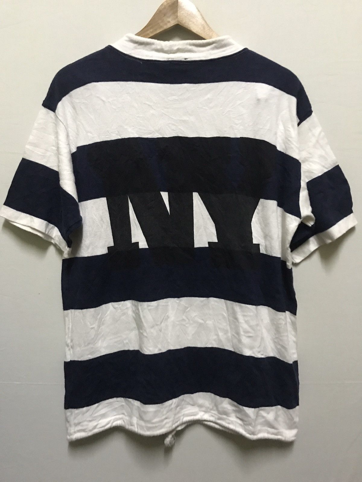 Karl Kani Karl Kani Jeans Spell Out Stripes T Shirt Size US M / EU 48-50 / 2 - 6 Thumbnail