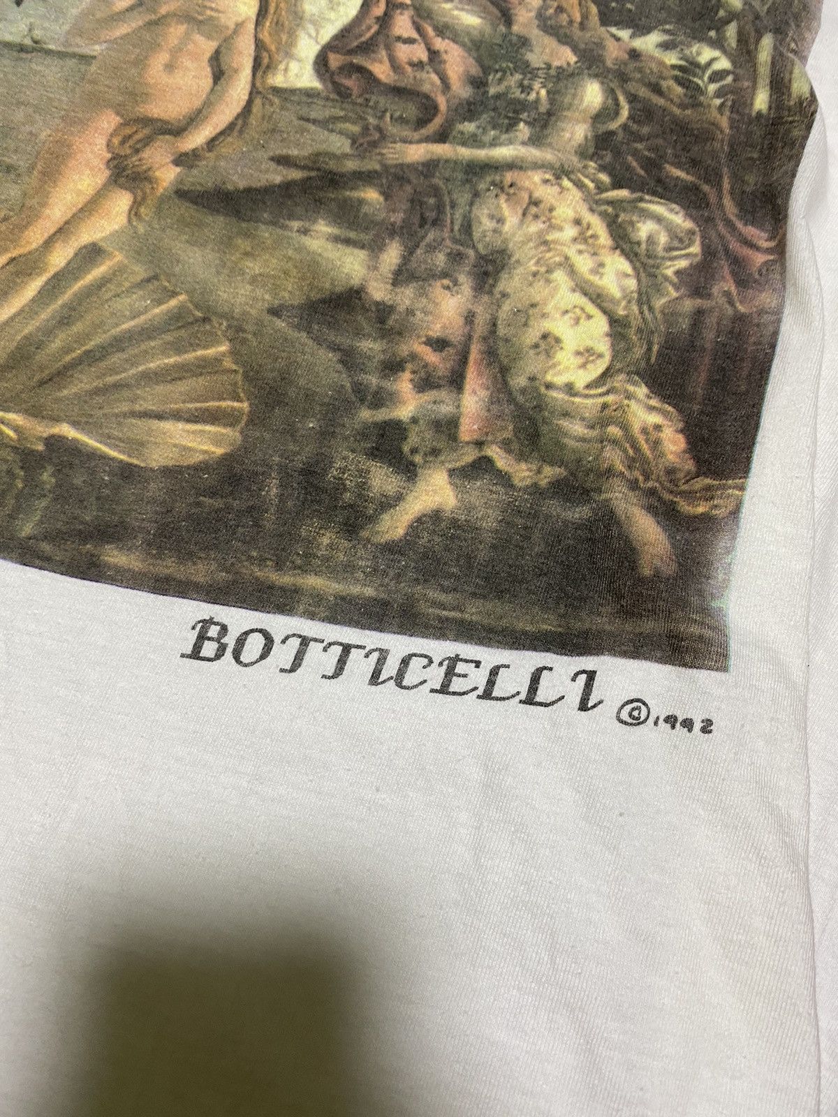 Vintage ‘92 Botticelli The Birth of Venus Painting Art Tee