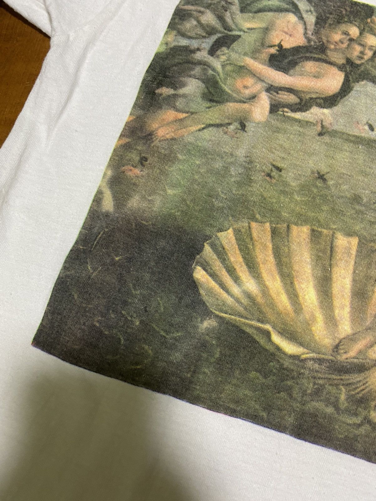 Vintage ‘92 Botticelli The Birth of Venus Painting Art Tee