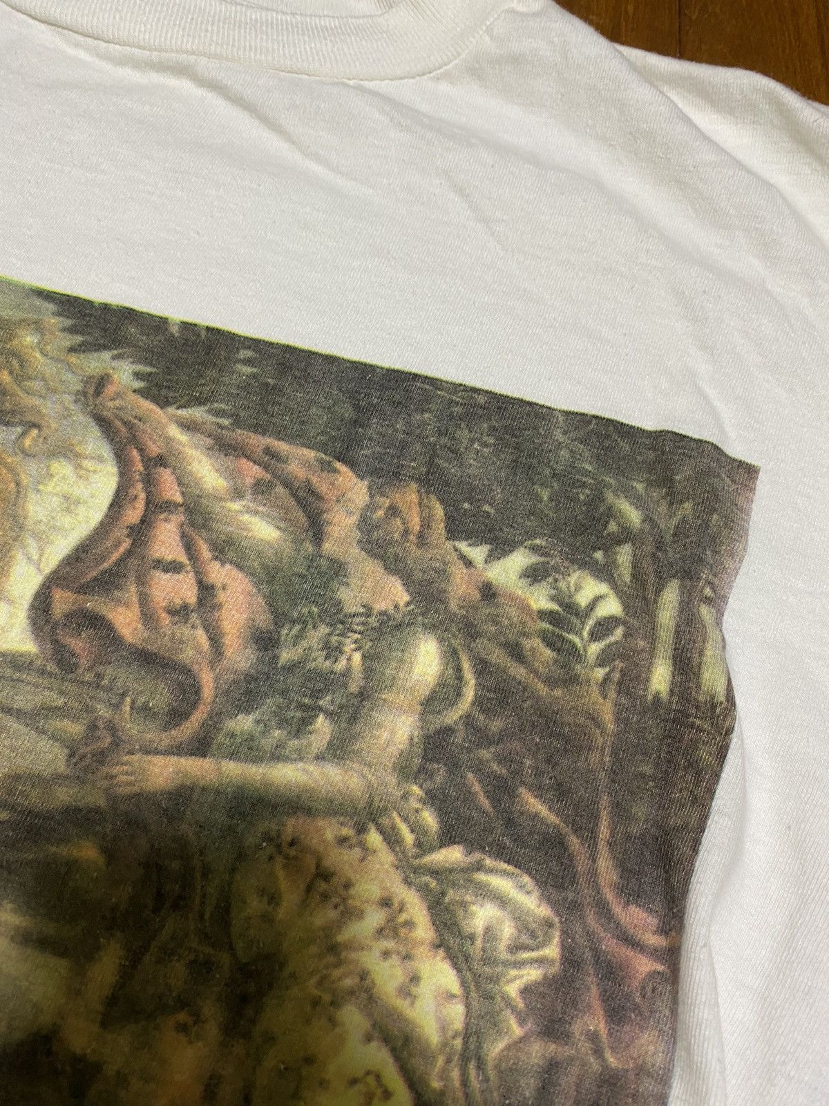 Vintage ‘92 Botticelli The Birth of Venus Painting Art Tee