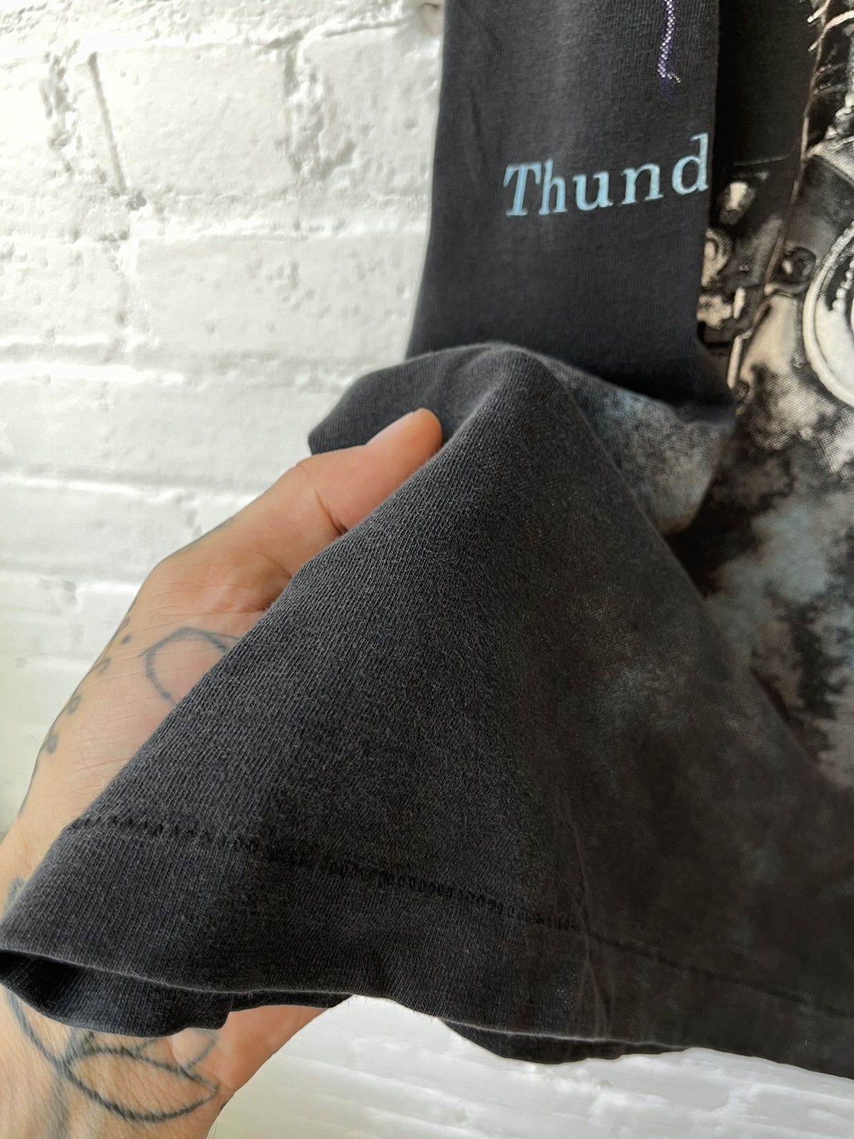 Harley Davidson × Vintage Vintage THRASHED HARLEY THUNDER LIGHTNING TANK TOP SHIRT XL Size US XL / EU 56 / 4 - 5 Thumbnail