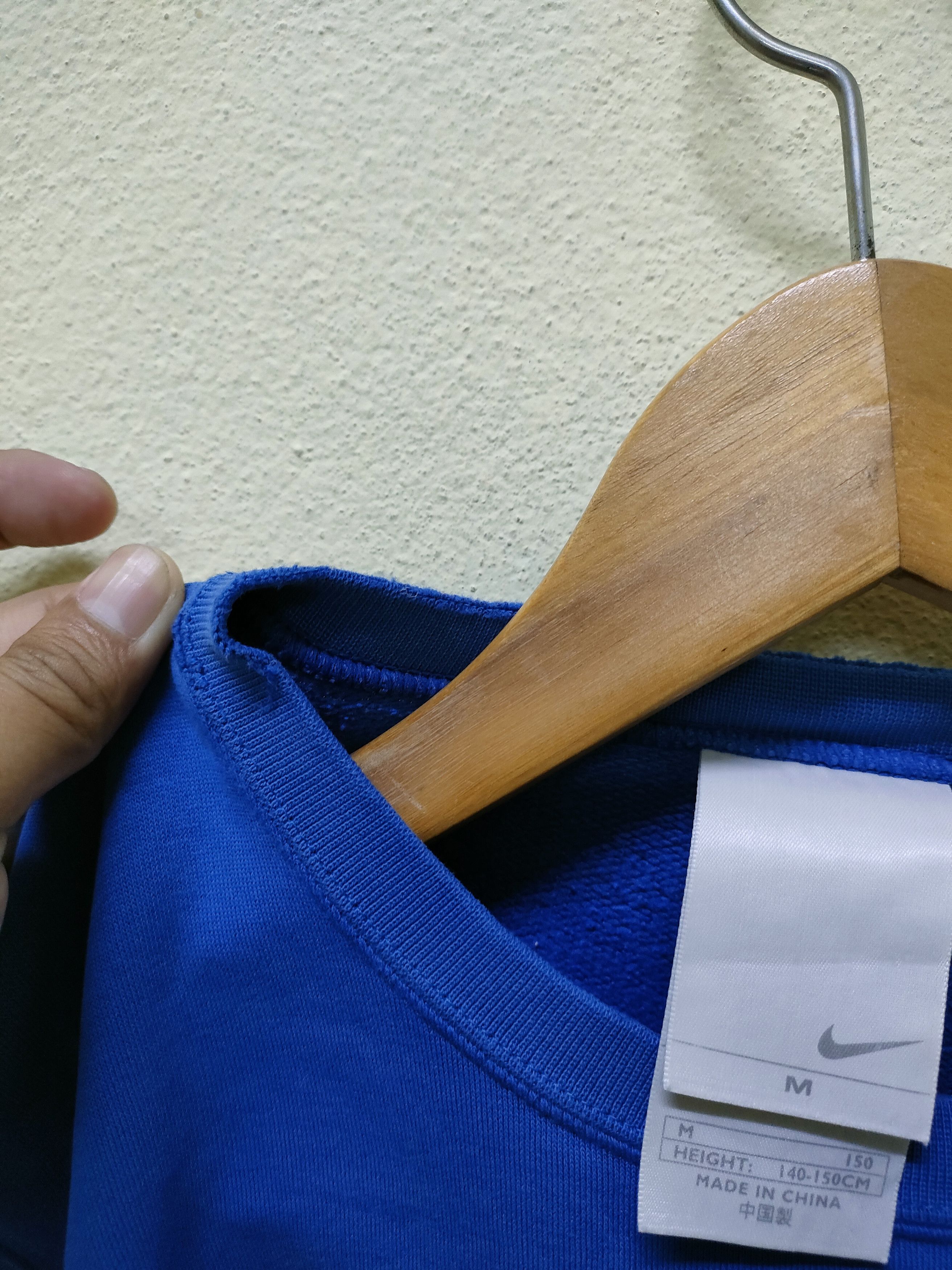 Nike × Vintage Vintage Nike Distressed Sweatshirt Size US M / EU 48-50 / 2 - 2 Thumbnail