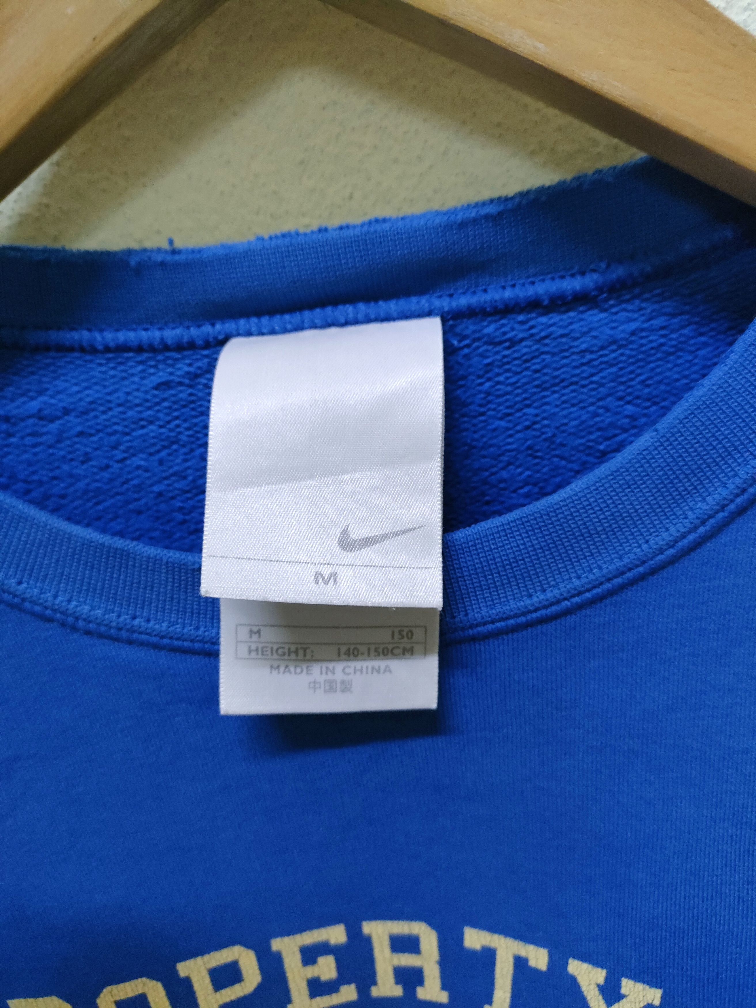 Nike × Vintage Vintage Nike Distressed Sweatshirt Size US M / EU 48-50 / 2 - 7 Thumbnail