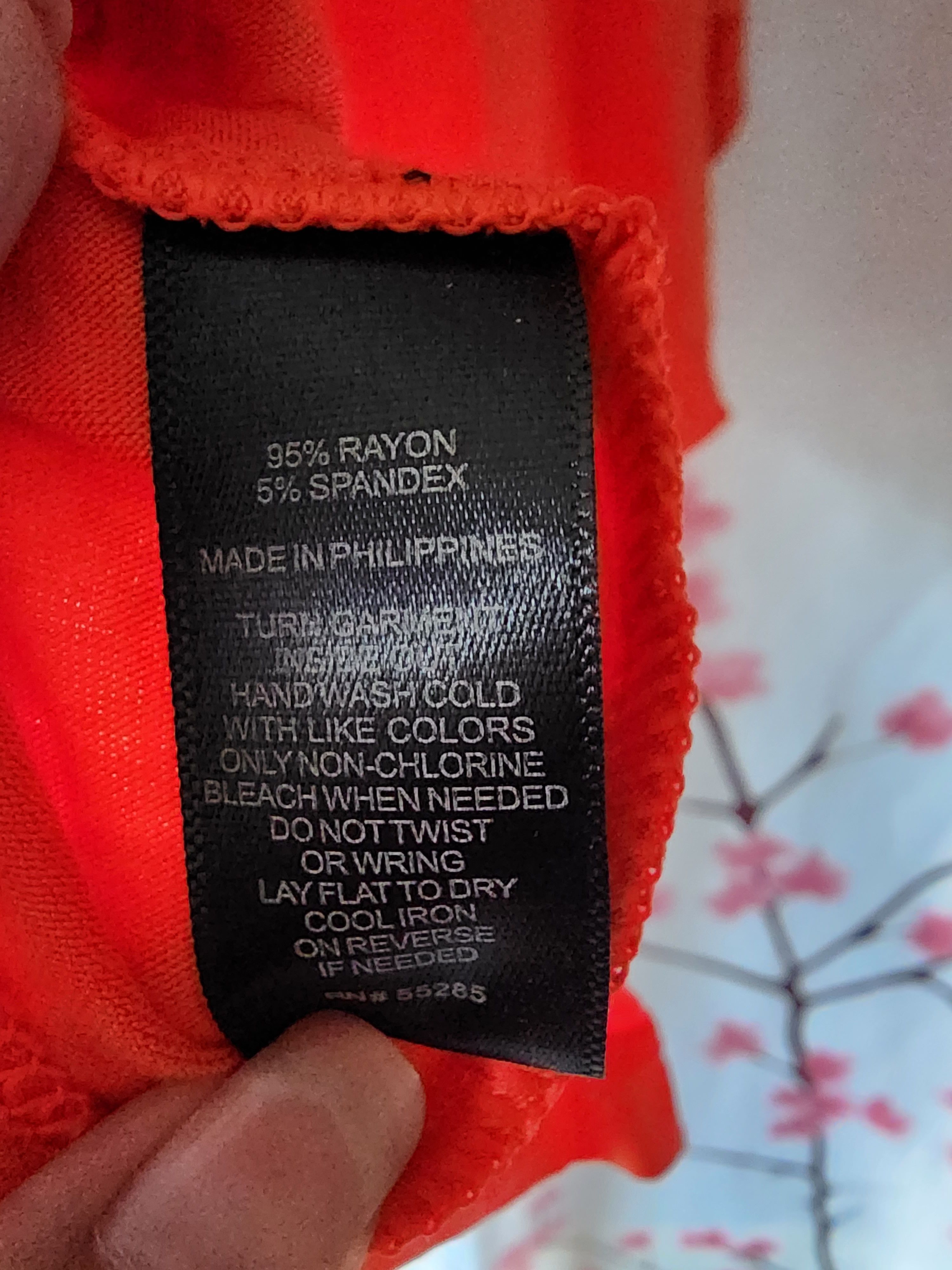 Express Express One Shoulder Flutter Sleeve Orange Gold Shirt Top XS Size XS / US 0-2 / IT 36-38 - 4 Thumbnail