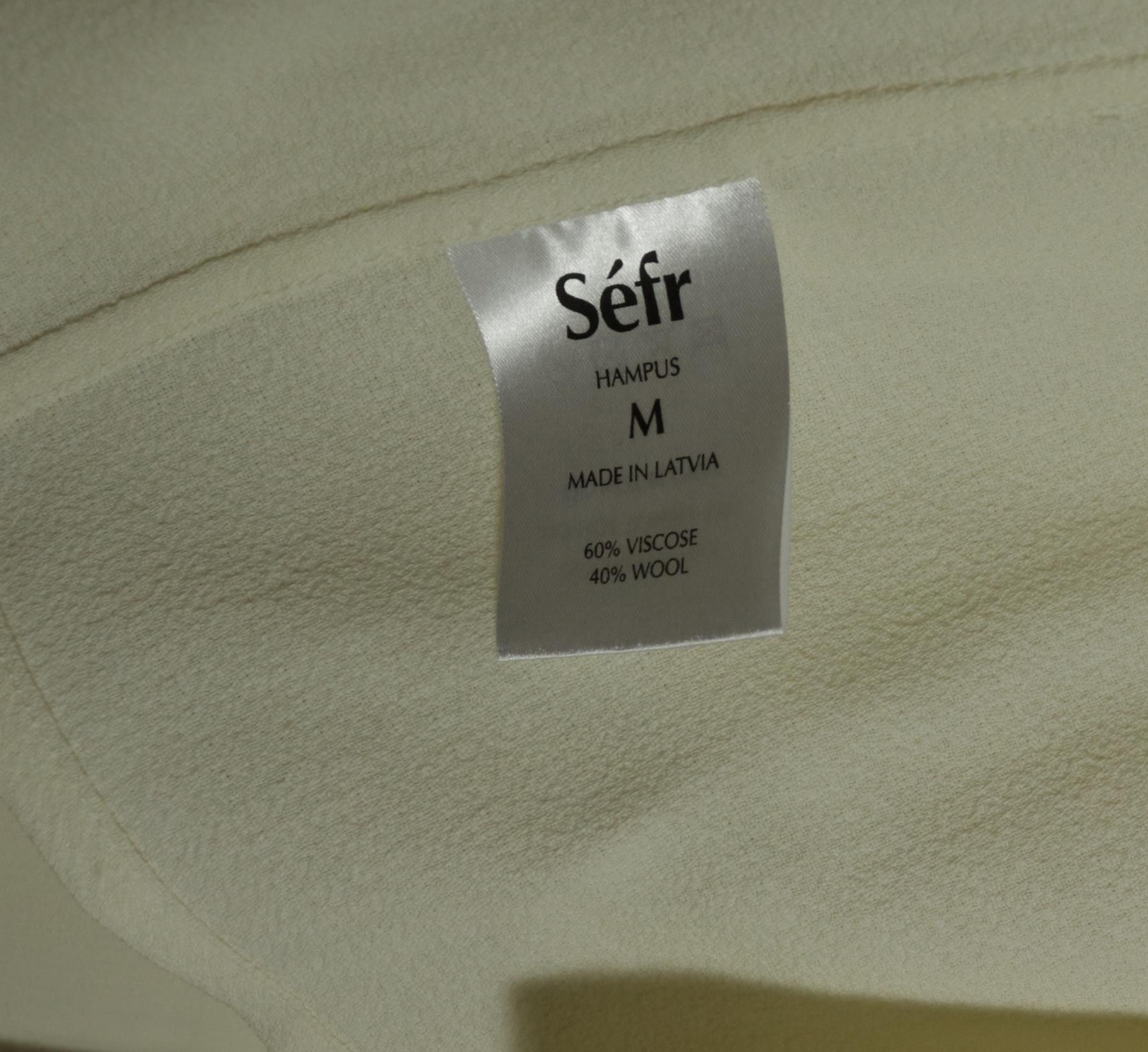 Sefr Séfr Hampus Viscose Wool Button Down Shirt Size Medium Size US M / EU 48-50 / 2 - 4 Thumbnail