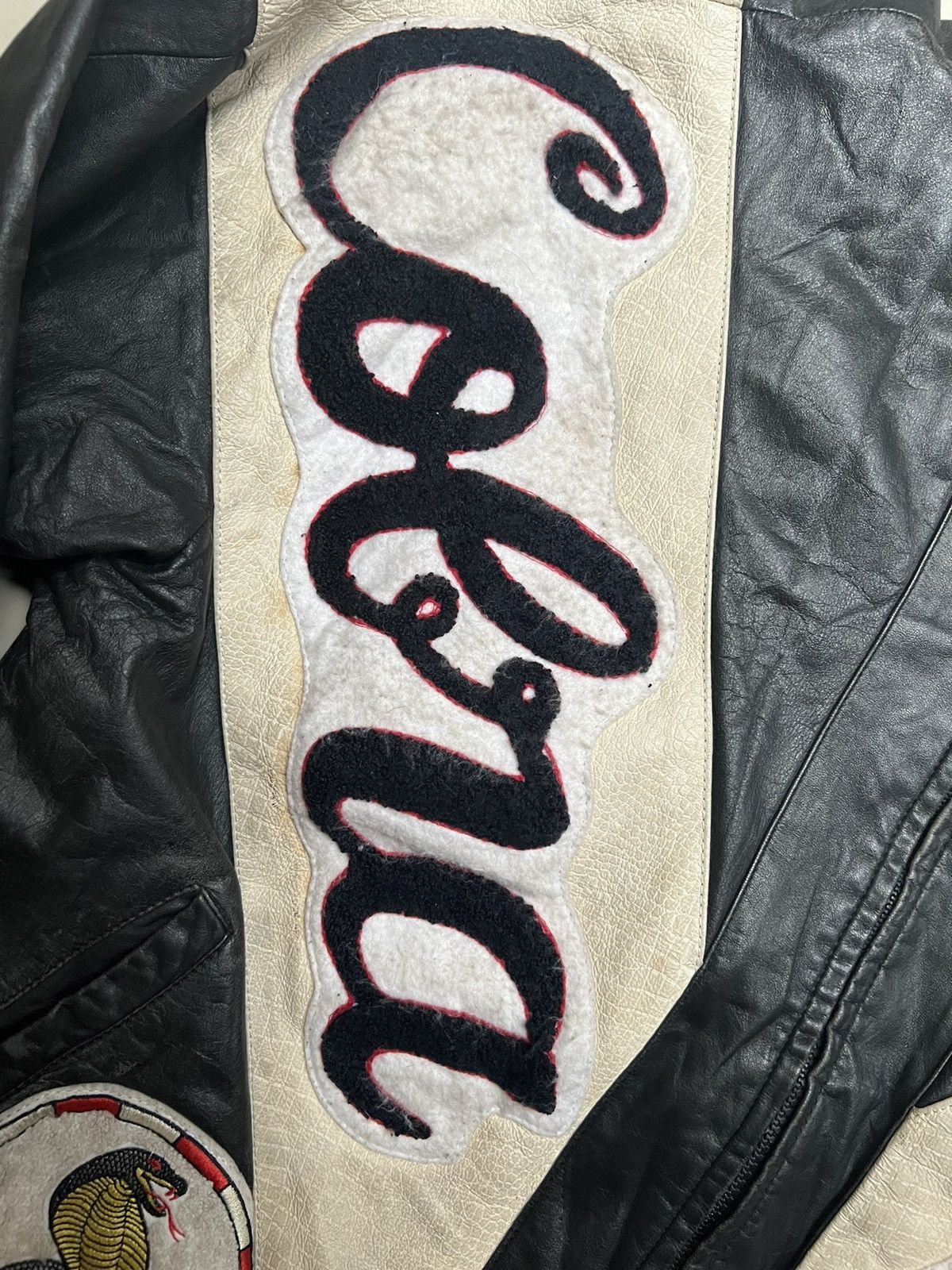 Vintage VERY RARE VINTAGE JACKET LEATHER COBRA Size US L / EU 52-54 / 3 - 7 Thumbnail