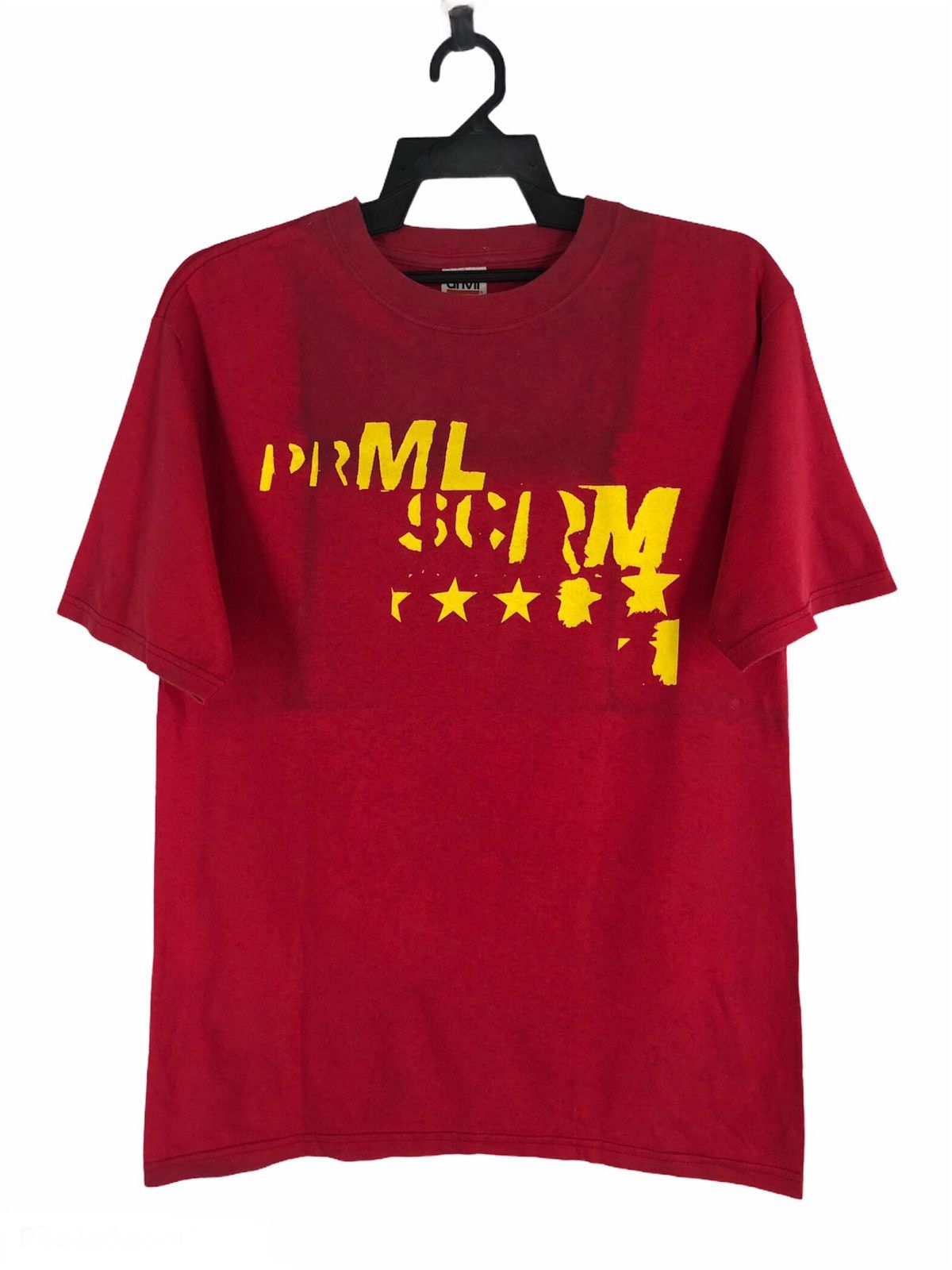 Band Tees × Vintage Vintage 90's primal Scream PRML SCRM t Shirt Size M cw21 Size US M / EU 48-50 / 2 - 1 Thumbnail