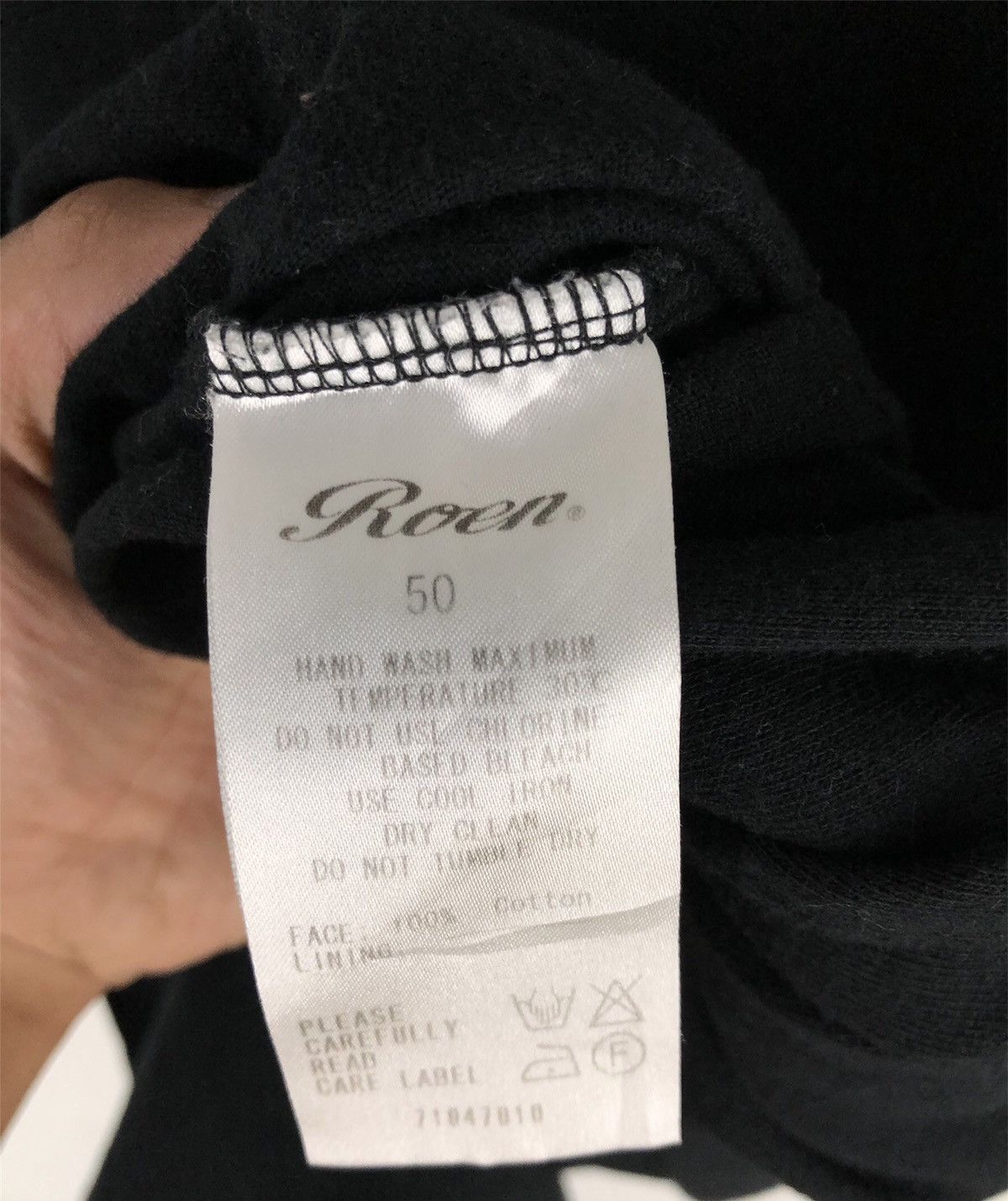 Japanese Brand × Roen Japanese Roen Punk Design Tees Shirt Size US L / EU 52-54 / 3 - 8 Thumbnail