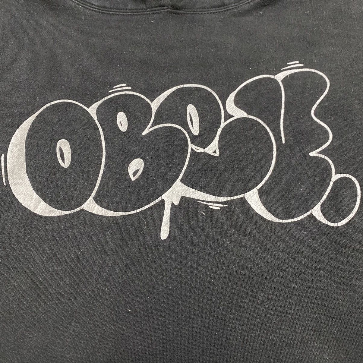 Obey × Vintage Obey vintage 90s hoodie big logo Size US XL / EU 56 / 4 - 10 Thumbnail