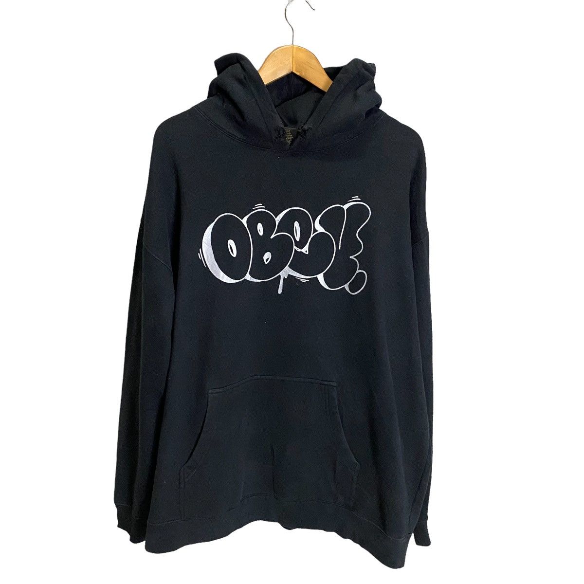 Obey × Vintage Obey vintage 90s hoodie big logo Size US XL / EU 56 / 4 - 2 Thumbnail