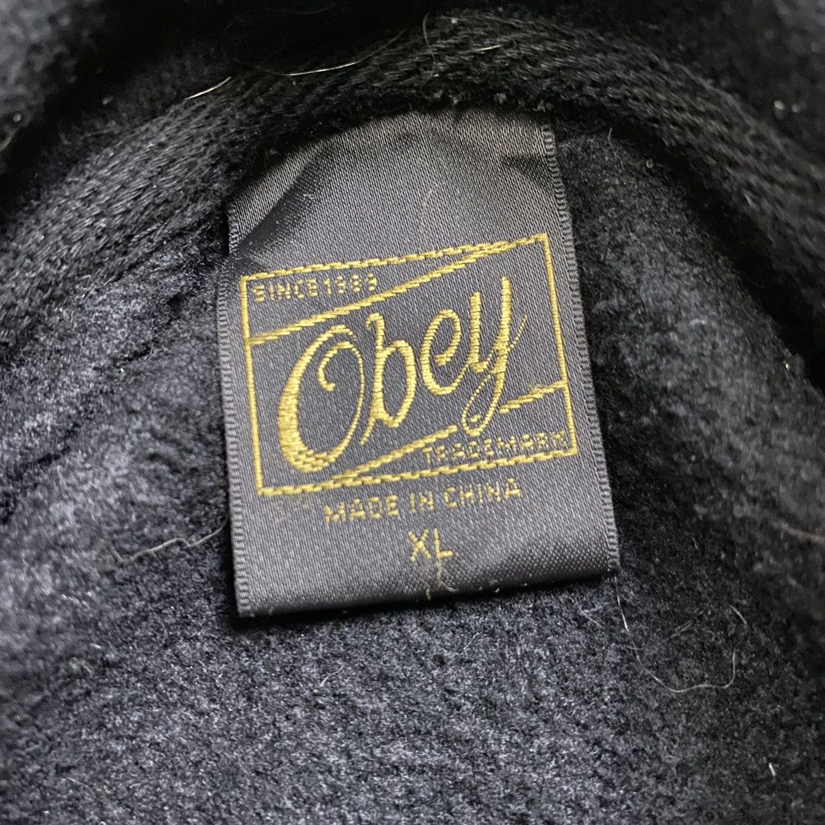 Obey × Vintage Obey vintage 90s hoodie big logo Size US XL / EU 56 / 4 - 6 Thumbnail