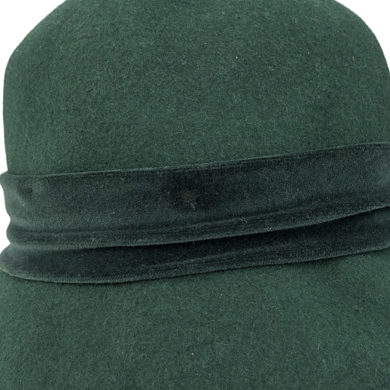 Burberry Vintage Burberrys Wool Bonnet Flower Cloche Bucket Hat Size ONE SIZE - 7 Thumbnail
