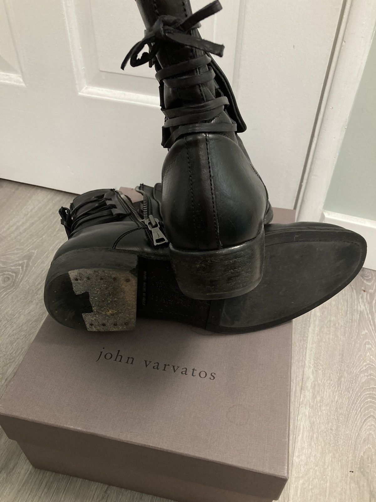 John Varvatos Keith backlace boot. 11 Size US 11 / EU 44 - 10 Thumbnail