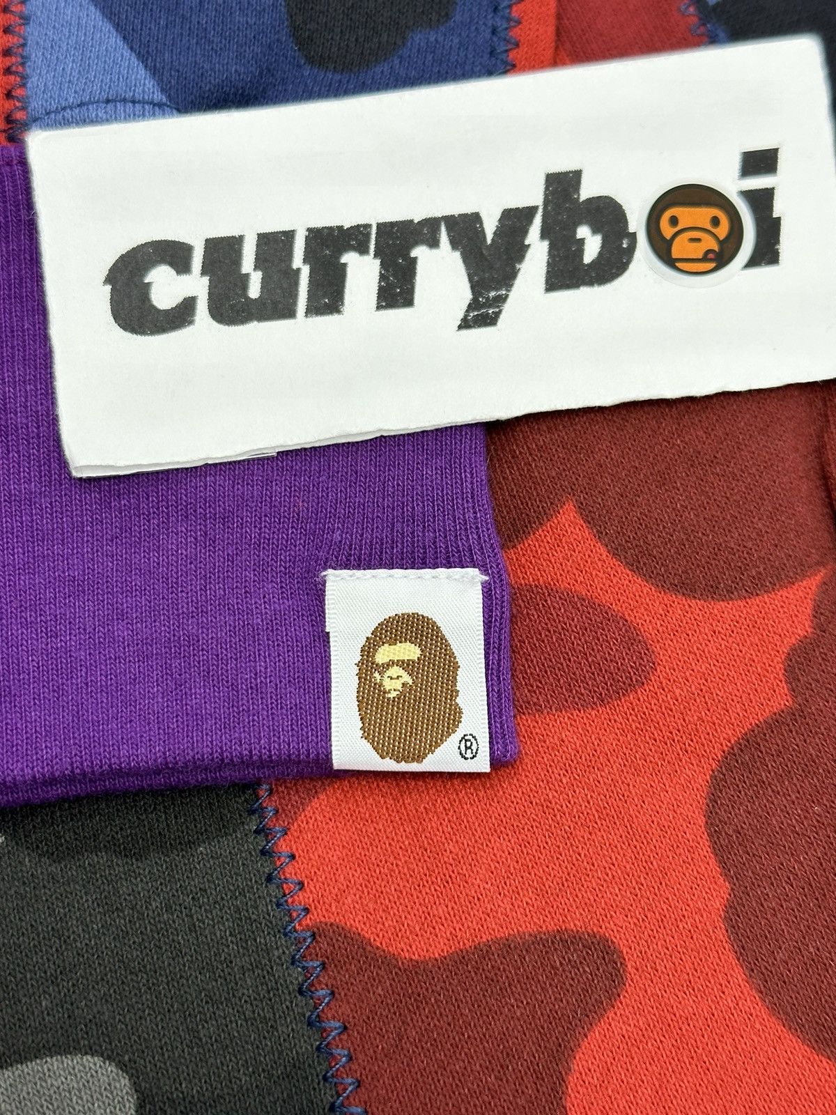 Bape Mix Camo Crazy Shark Full Zip Hoodie Size US M / EU 48-50 / 2 - 10 Thumbnail