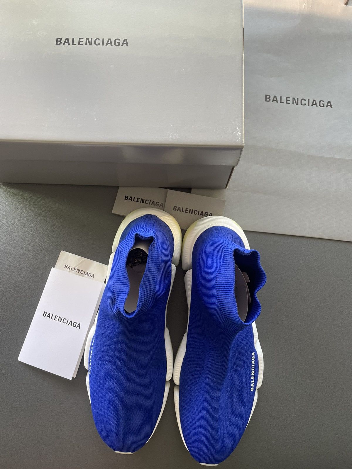 Balenciaga Brand New Iconic Rare Super Runway Iconic Logo Sock Sneaker Size US 12 / EU 45 - 16 Thumbnail